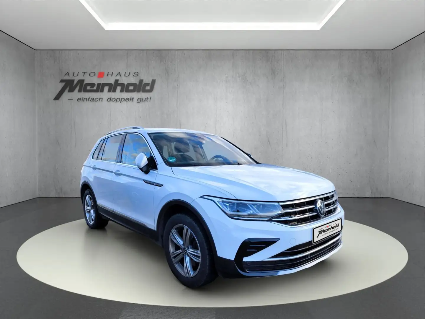 Volkswagen Tiguan 2.0 TDI DSG 4M Elegance, Matrix, AHK, 18" Weiß - 2