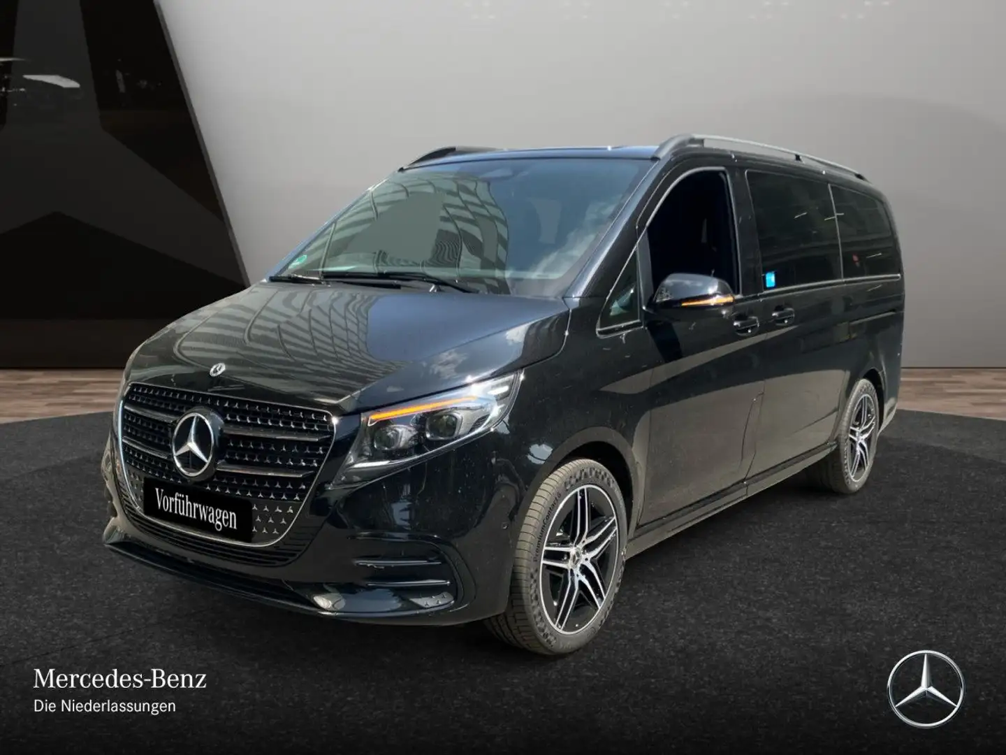 Mercedes-Benz V 300 d 4M AVANTGARDE+Allrad+AMG+9G+AHK+StandHZ Noir - 2