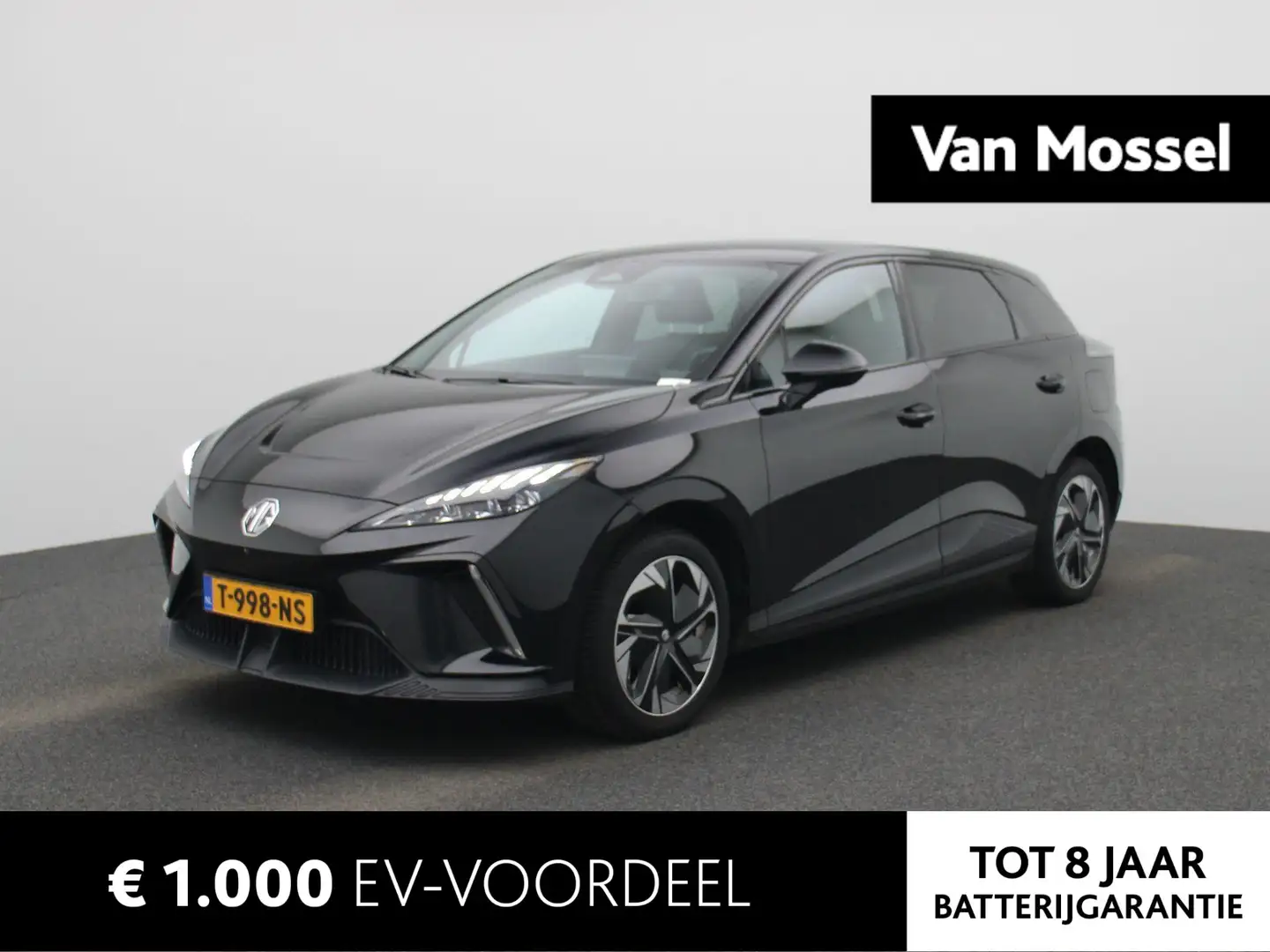 MG MG4 Electric Luxury 64 kWh Lederenbekleding | Achterui Zwart - 1