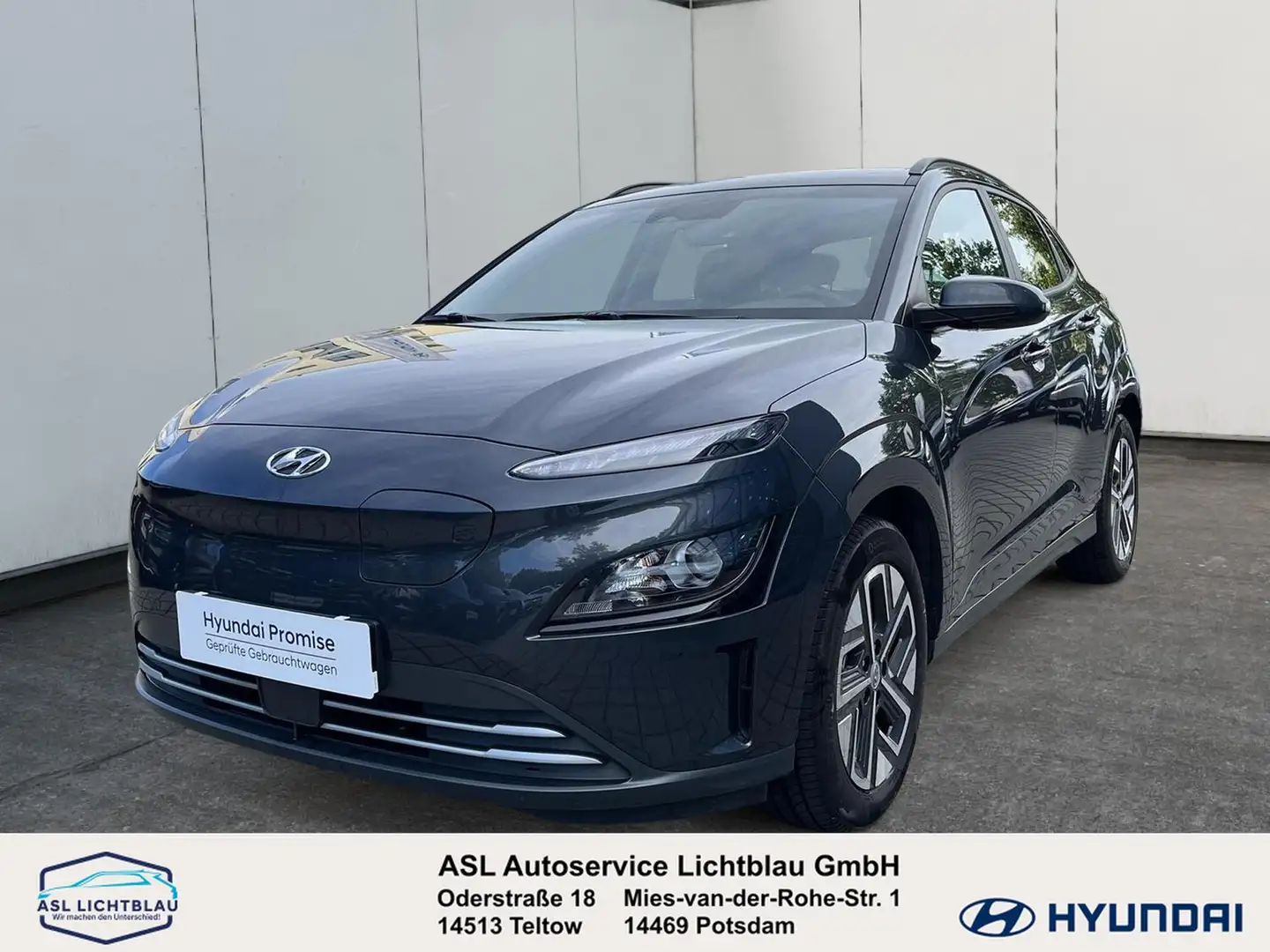 Hyundai KONA Select Elektro 2WD MY23 (100kW) Effizienz-Paket... Grau - 1