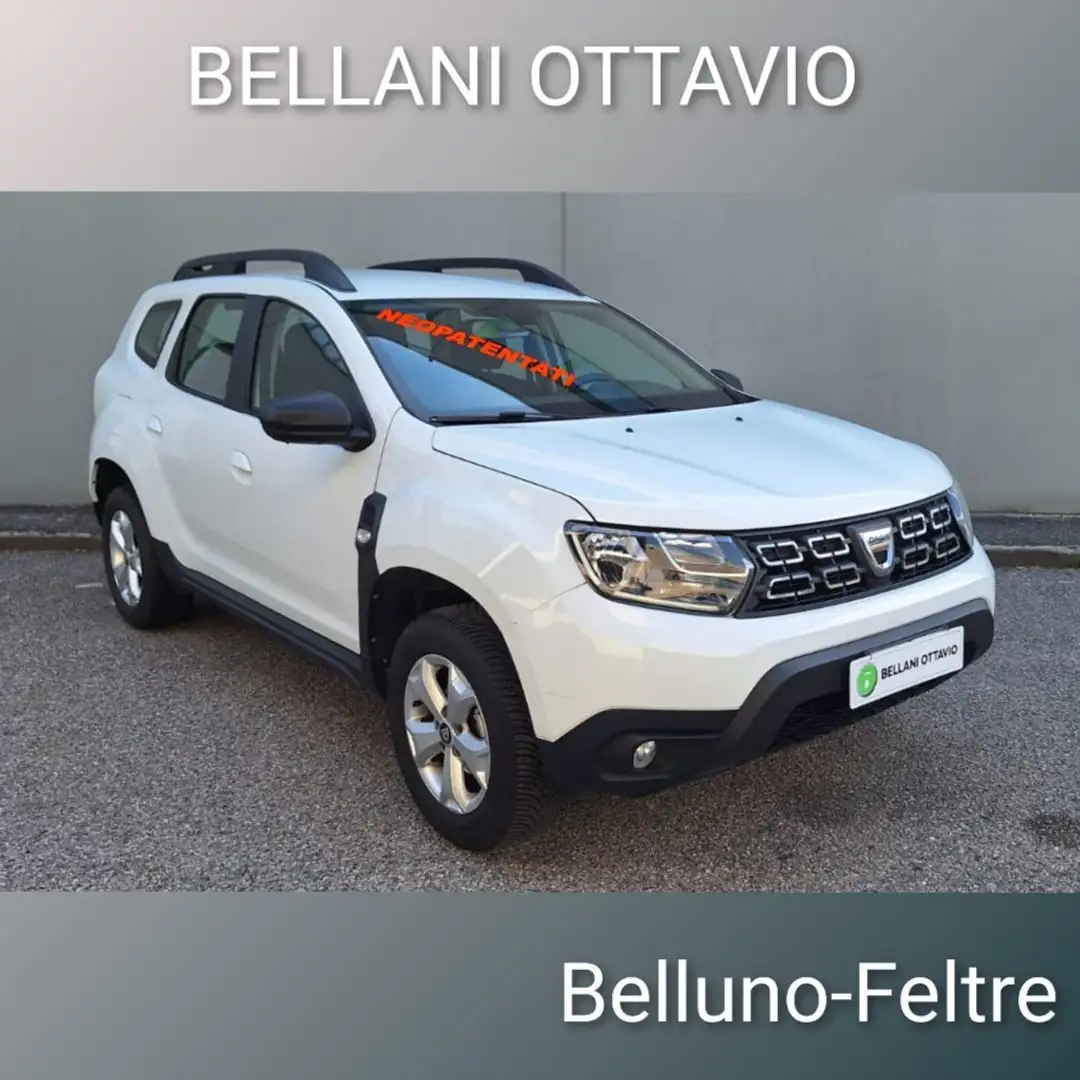 Dacia Duster 1.5 dCi 8V 110 CV 4x2 Essential Weiß - 1