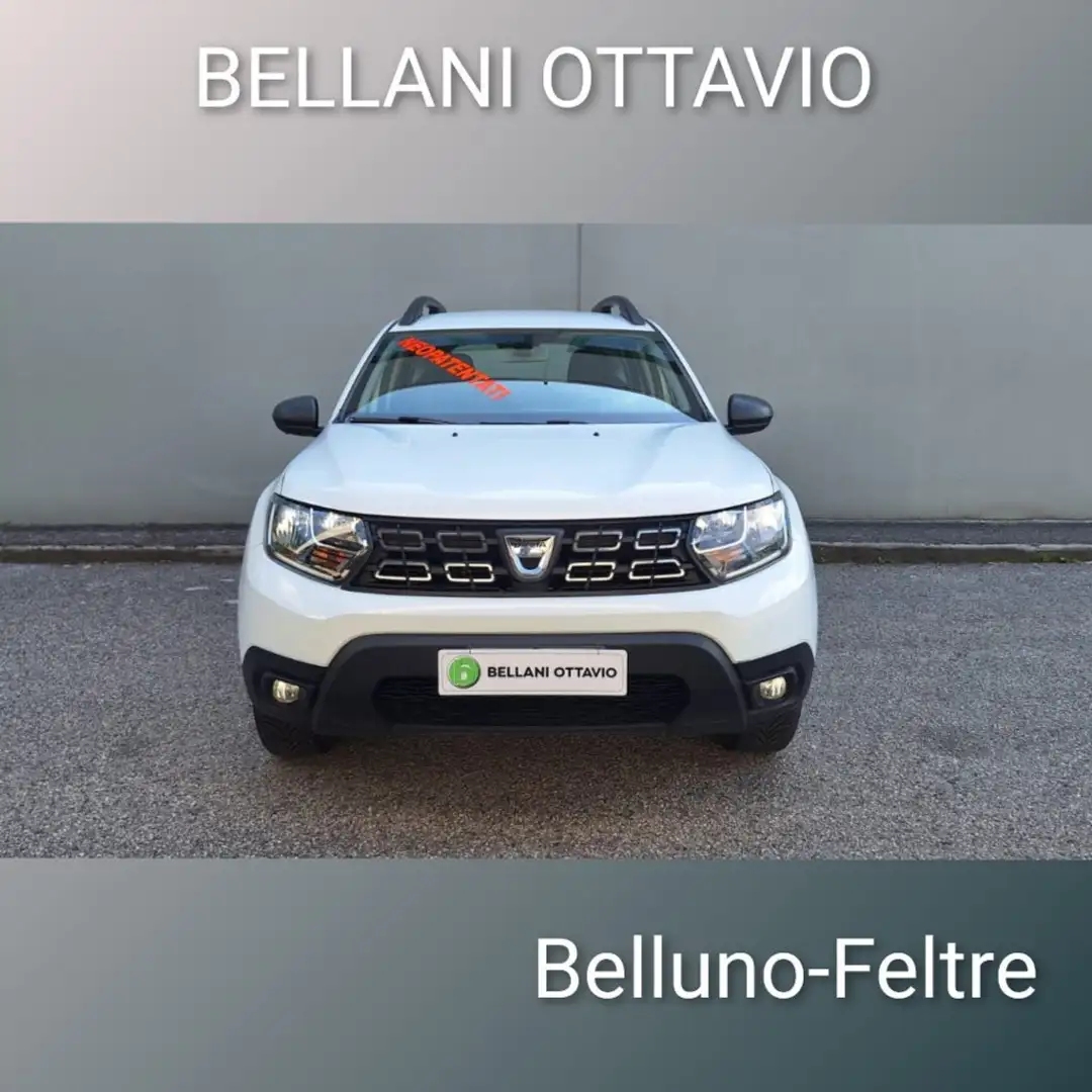 Dacia Duster 1.5 dCi 8V 110 CV 4x2 Essential Weiß - 2