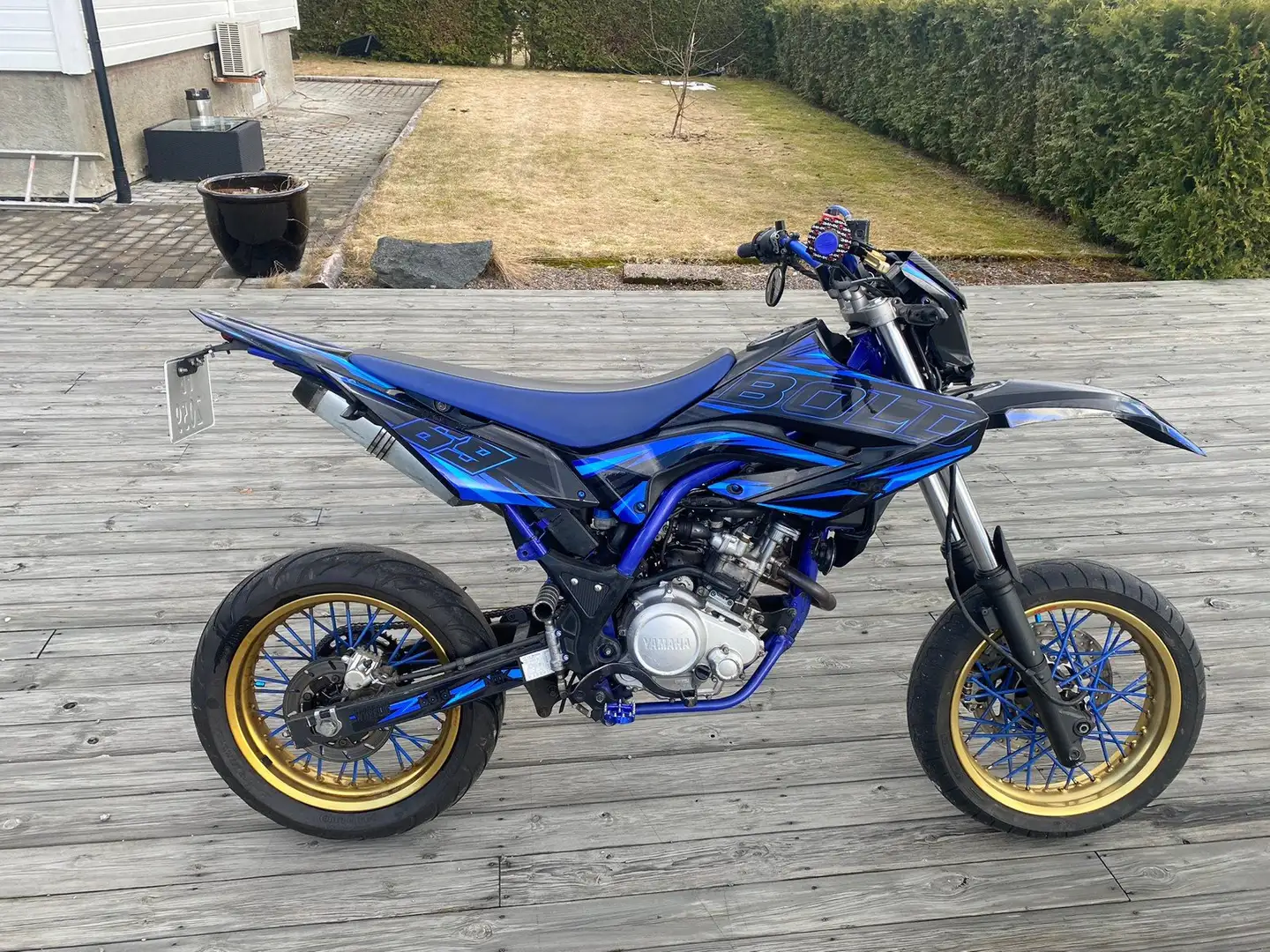 Yamaha WR 125 X Modrá - 2