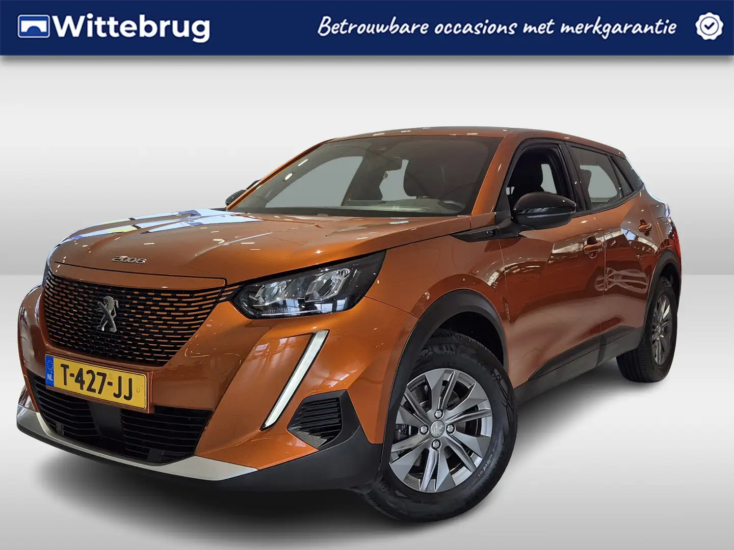 Peugeot e-2008 EV Active Pack 50 kWh 3-Fase VERKOCHT! | VERKOCHT Orange - 1