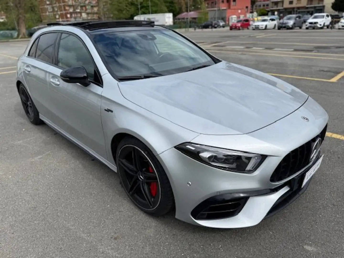 Mercedes-Benz A 45 AMG ** MOTORE NUOVO IN MERCEDES ** iva esposta Argent - 2