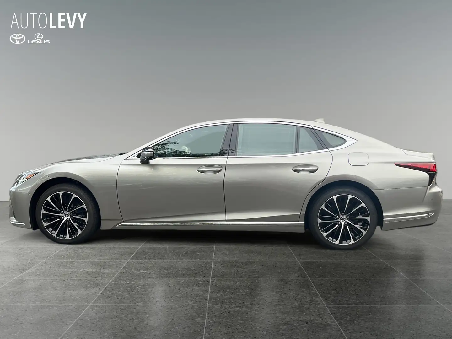 Lexus LS 500 h Luxury Line *HUD*MASSAGE*360°*AWD* Argent - 2