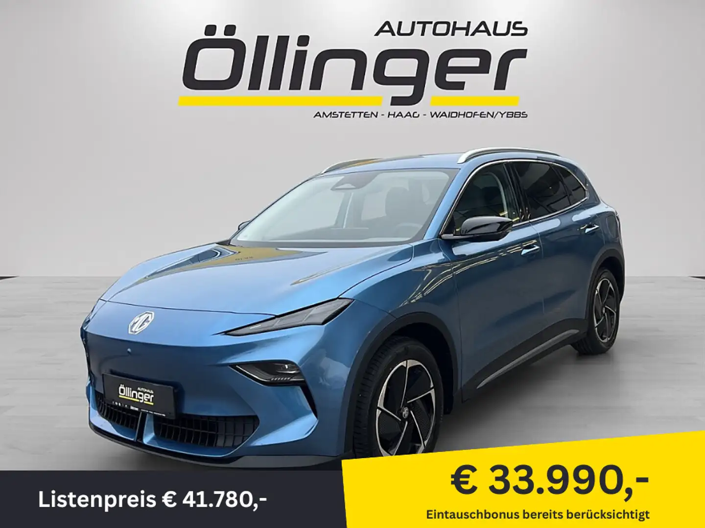 MG Sonstige MGS5 EV Luxury 64 kWh Long Range Blau - 1