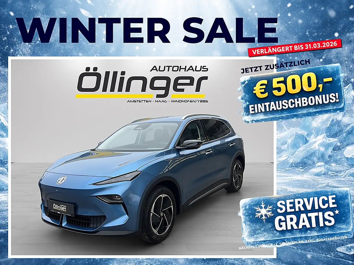 MG Sonstige MGS5 EV Luxury 64 kWh Long Range Blau - 1