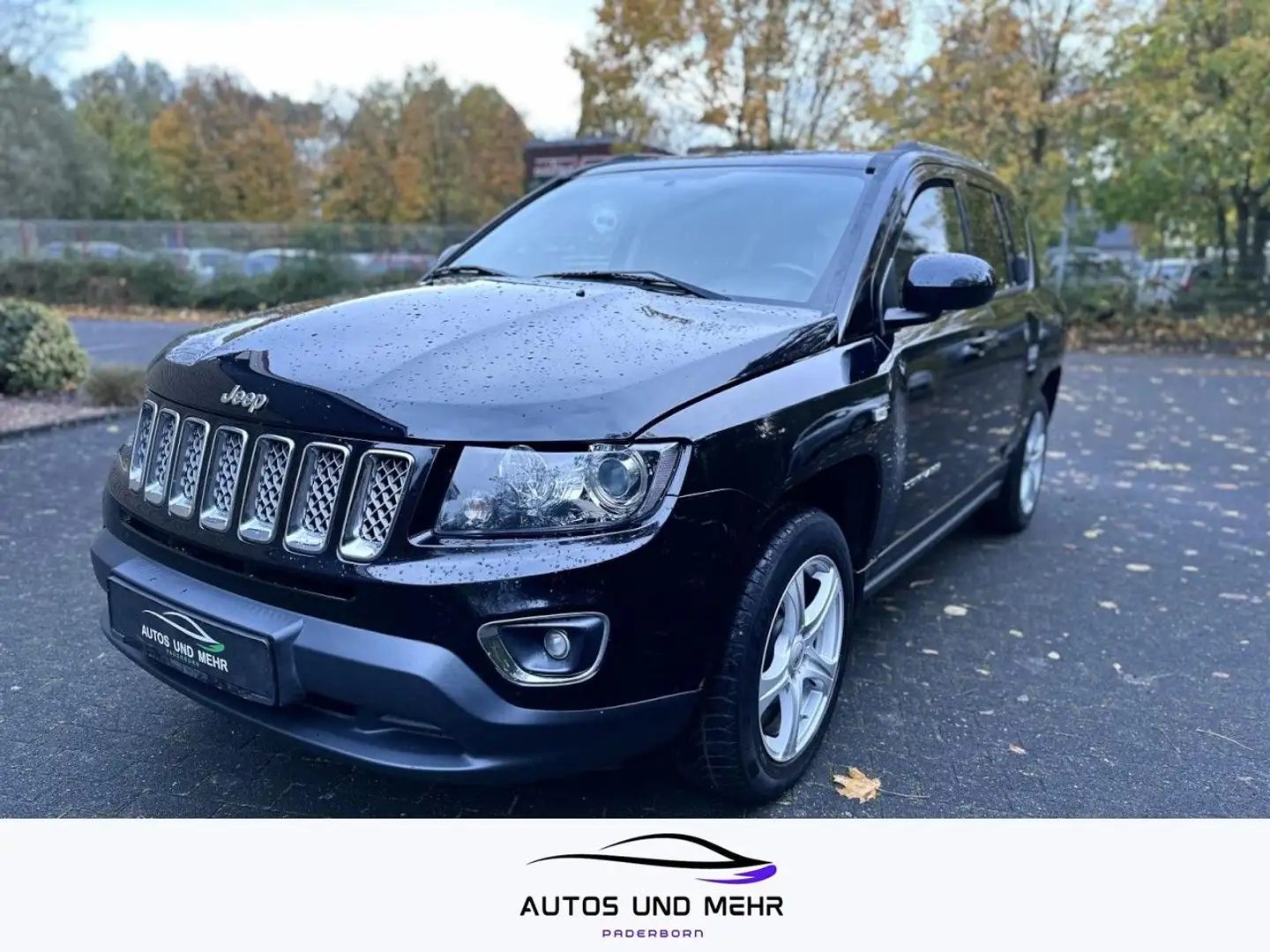 Jeep Compass Limited 4x4 Klima Leder Rückfahrkamera Noir - 1