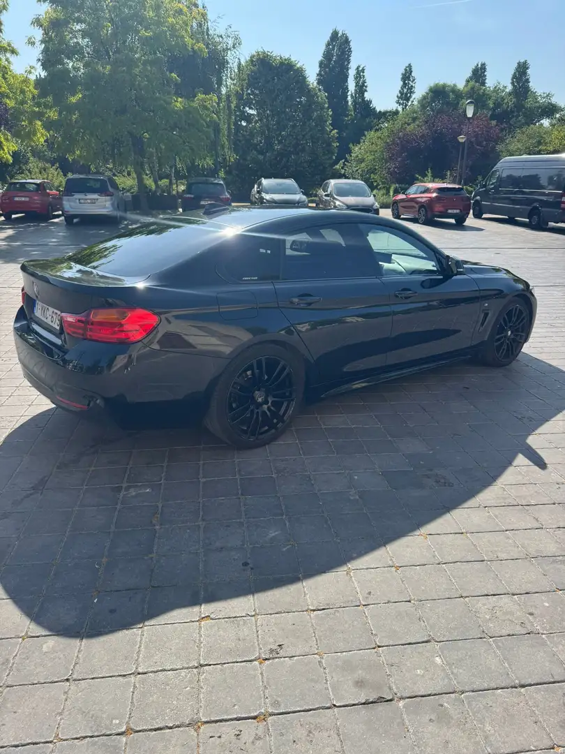 BMW 418 Gran Coupé dA Zwart - 2