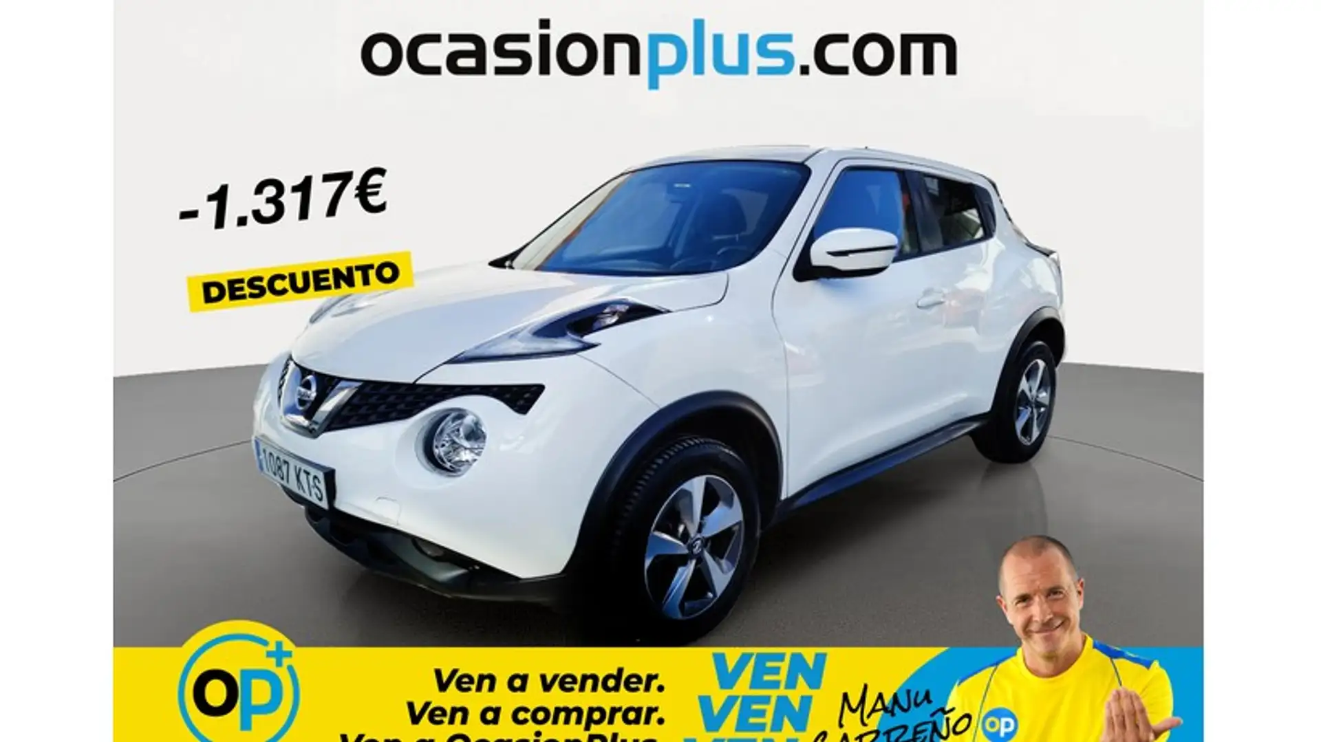 Nissan Juke 1.6 N-Connecta 4x2 112 Blanco - 1