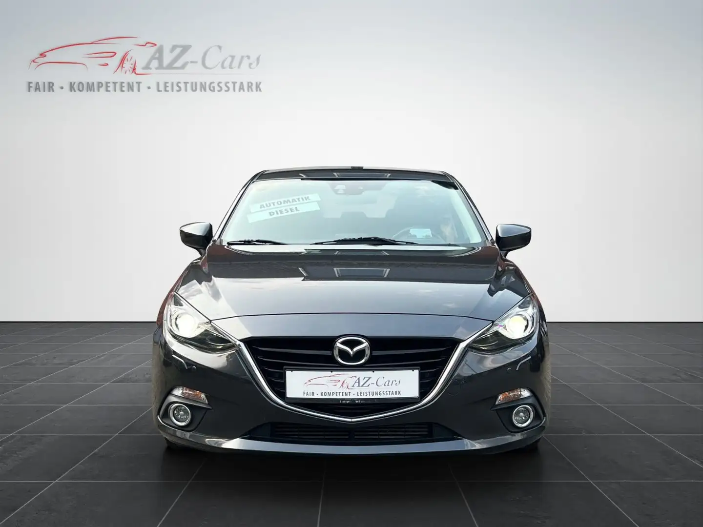 Mazda 3 Sports-Line*1.HD*AUTOMATIK*XENON*NAVI*HUD*BOSE Grijs - 2
