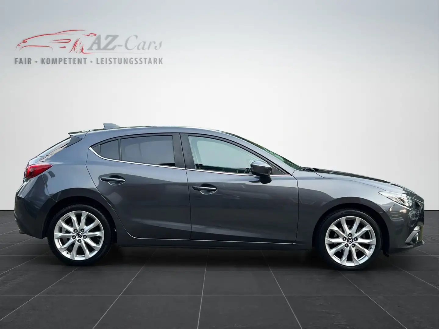 Mazda 3 Sports-Line*1.HD*AUTOMATIK*XENON*NAVI*HUD*BOSE Gris - 1
