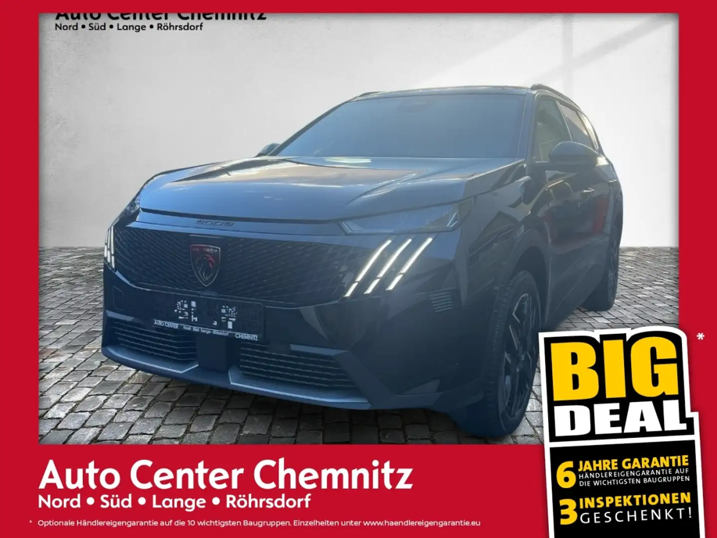 Peugeot 5008 1.2 Hybrid 136 Allure Kamera LED KeyLess Schwarz - 1