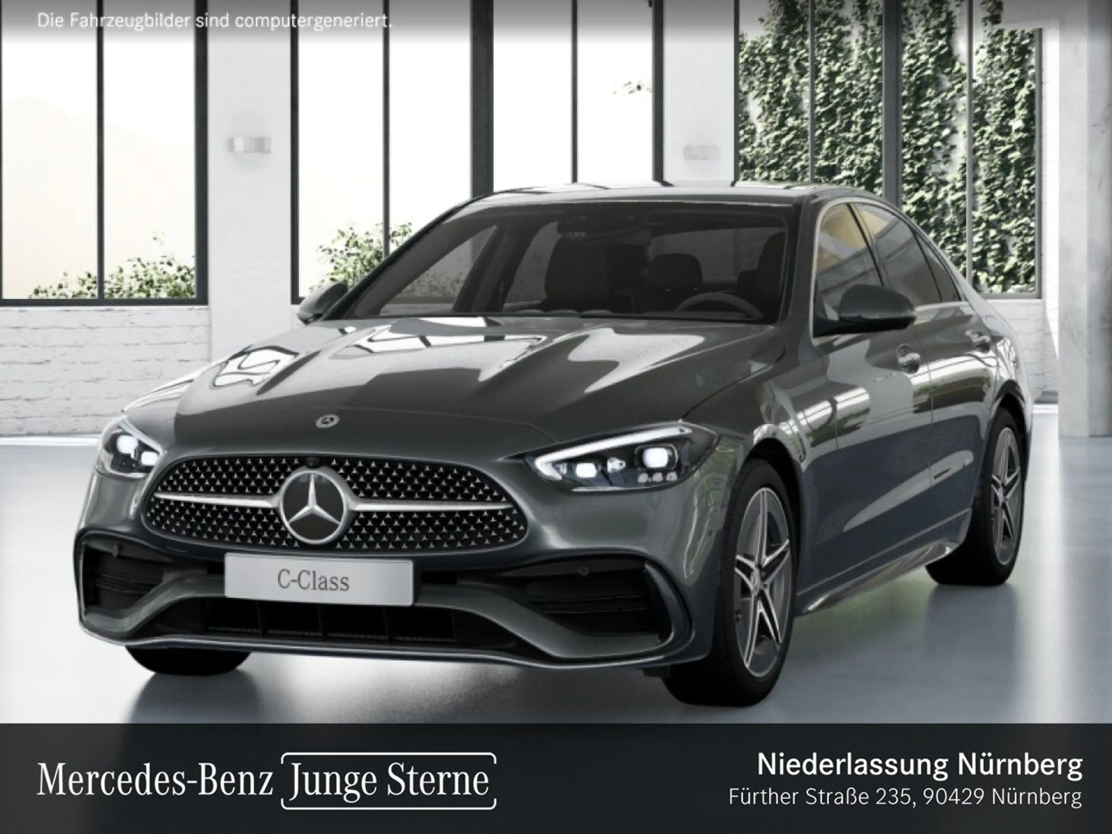 Mercedes-Benz C 300 e AMG+360+KEYLESS+9G — photo 2
