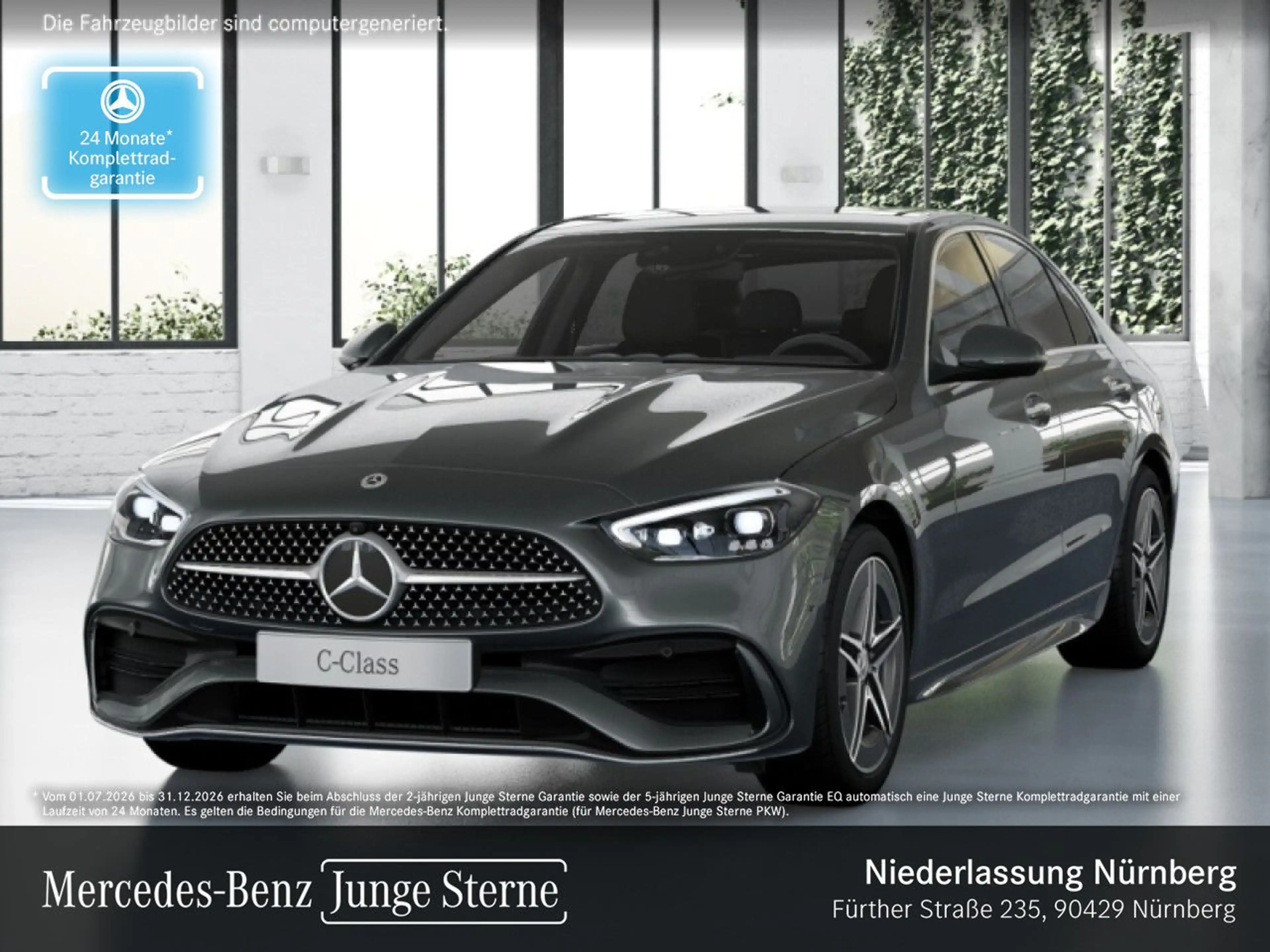 Mercedes-Benz C 300 e AMG+360+KEYLESS+9G