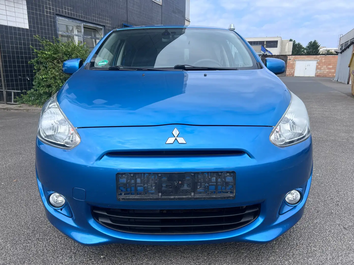 Mitsubishi Space Star 1.2 Klima Sitzh ST/ST Licht-Regensensor ISOFIX AUX Azul - 2