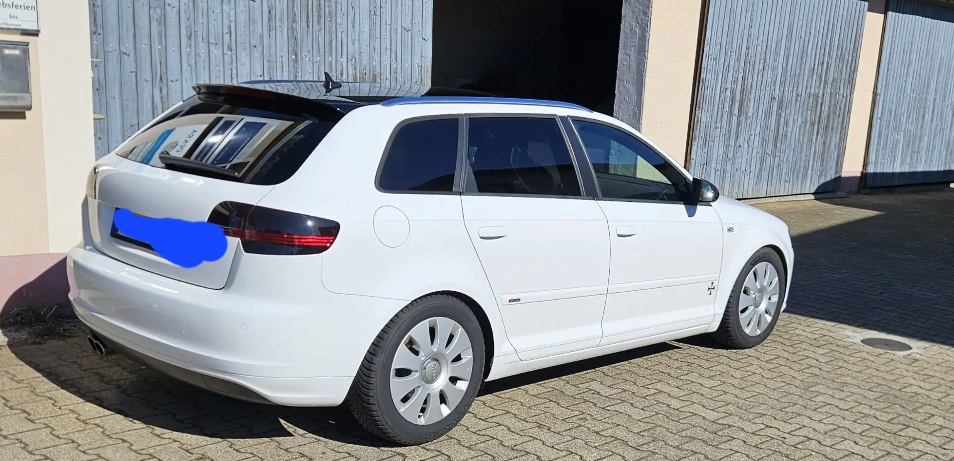 Audi A3 Sline Beyaz - 2