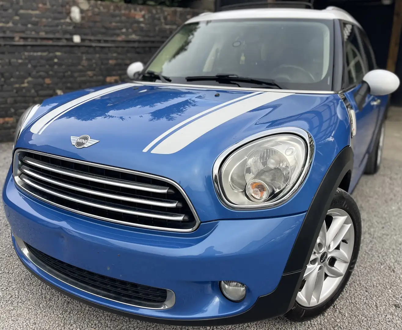 MINI Cooper D Countryman 2.0 DPF + NAVI + CLIM + BOITE AUTOMAAT Azul - 1
