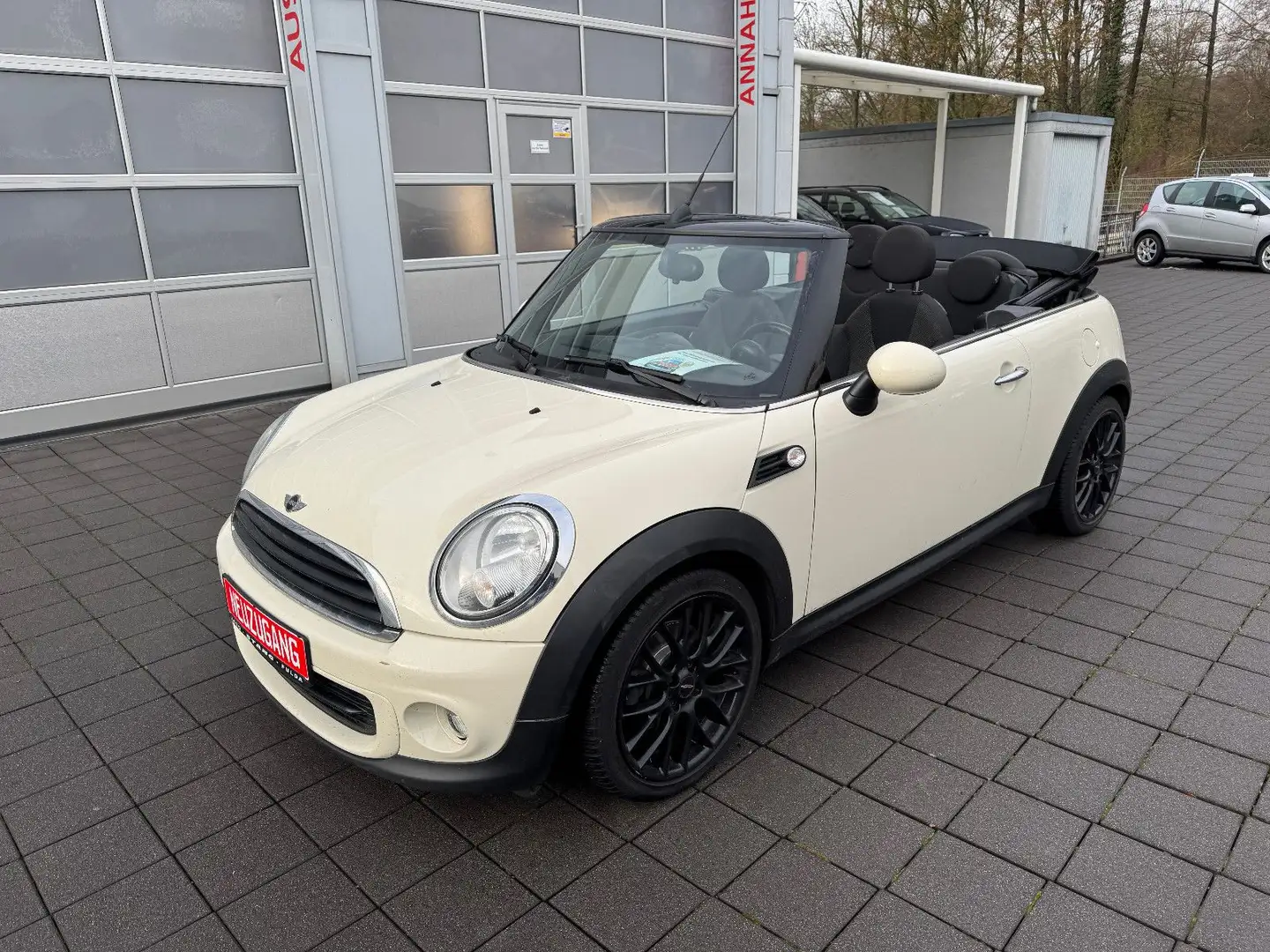 MINI One Cabrio 1.6 *KETTE + REIFEN + BREMSEN NEU* Blanc - 1