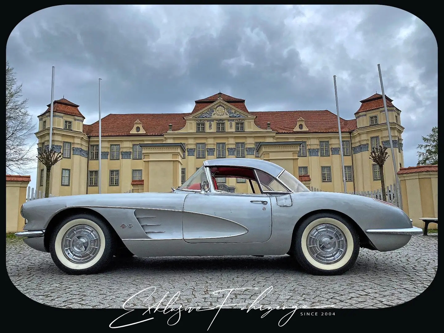 Corvette C1 |Survivor|1958er|Erstlack|1. Hand Silber - 2