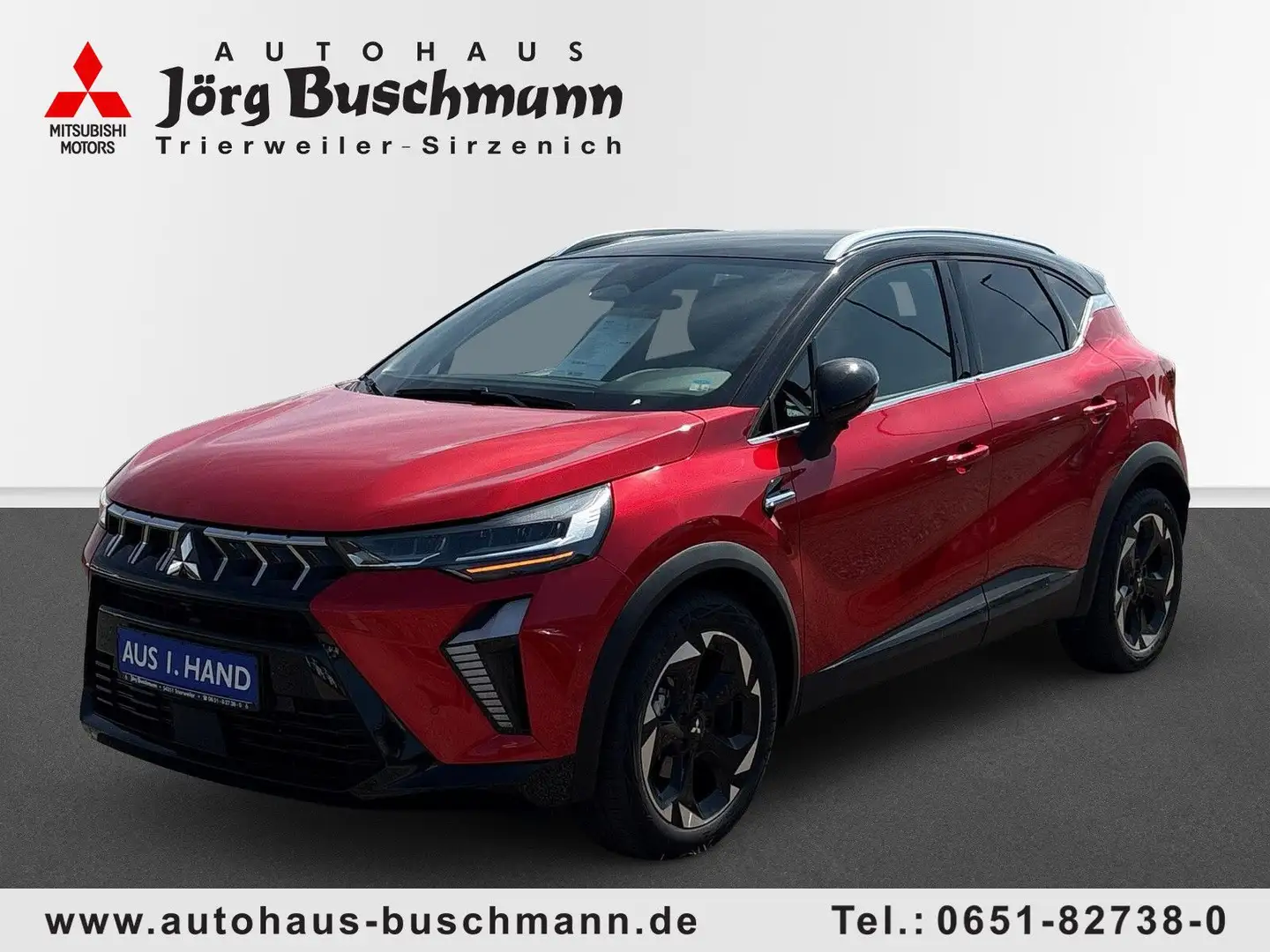 Mitsubishi ASX 1,3 T. Intro Edition Automatik, LED,Navi Rouge - 1