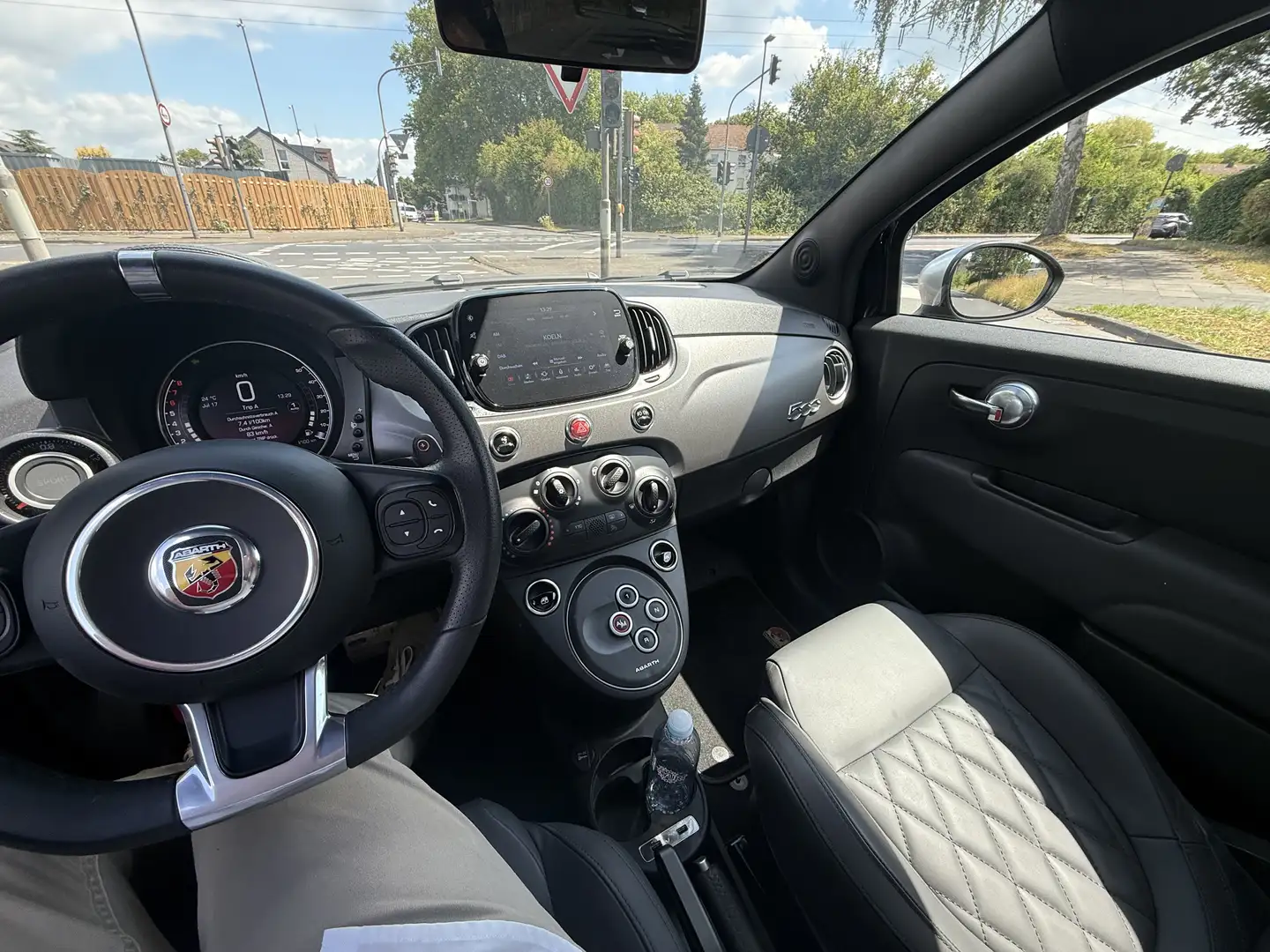 Abarth 595 Schwarz - 2