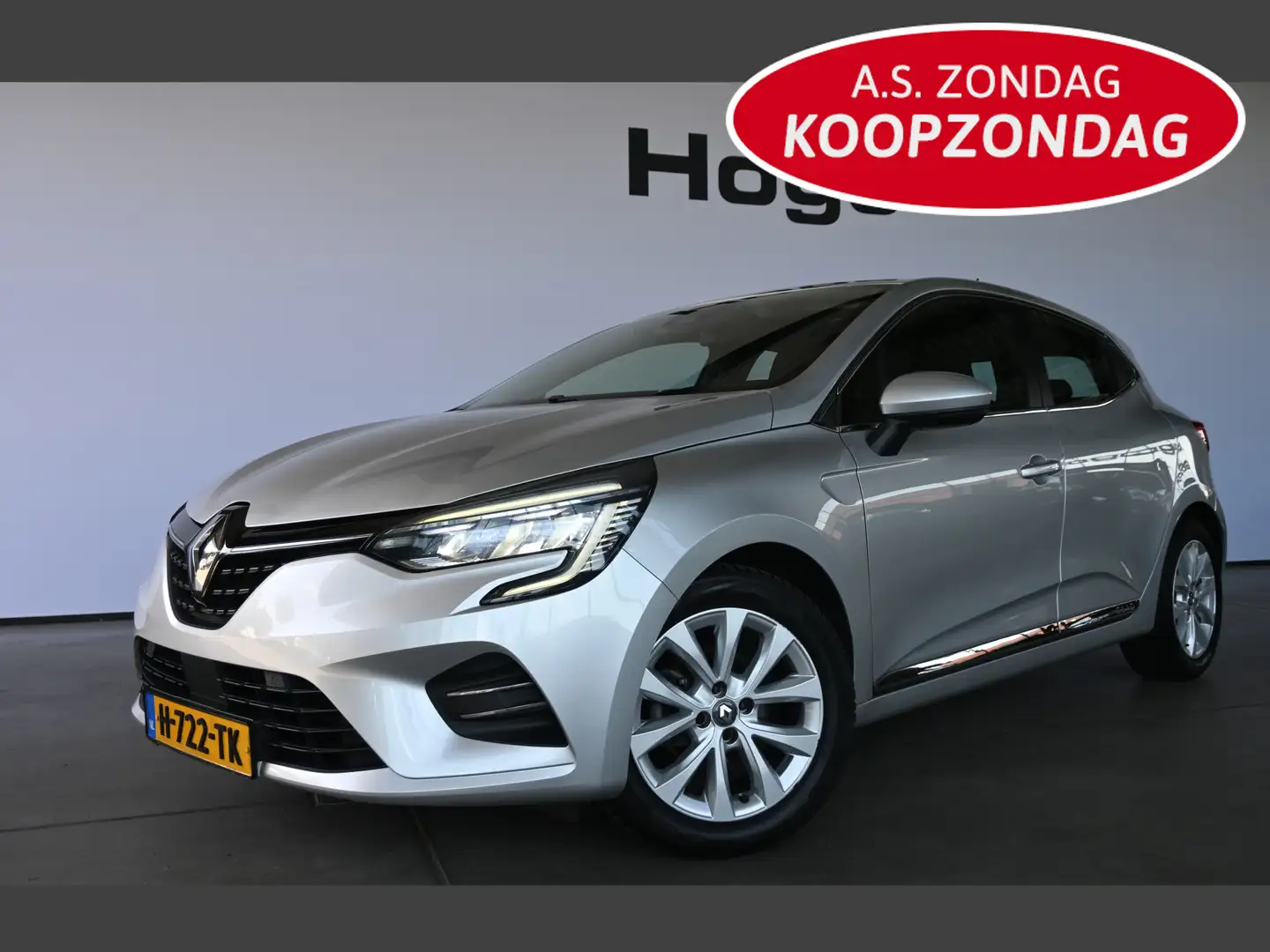 Renault Clio 1.0 TCe Intens Navigatie Airco Cruise control Trek Grau - 1