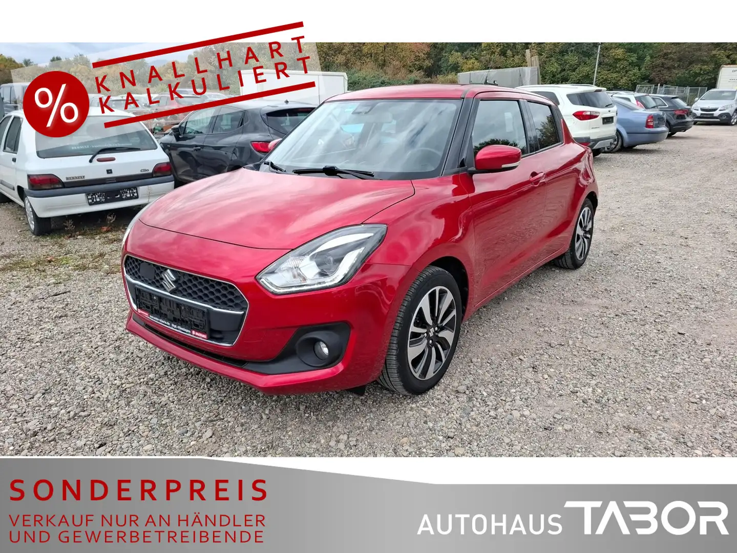 Suzuki Swift 1.0 Boosterjet Automatik Comfort + Rot - 1