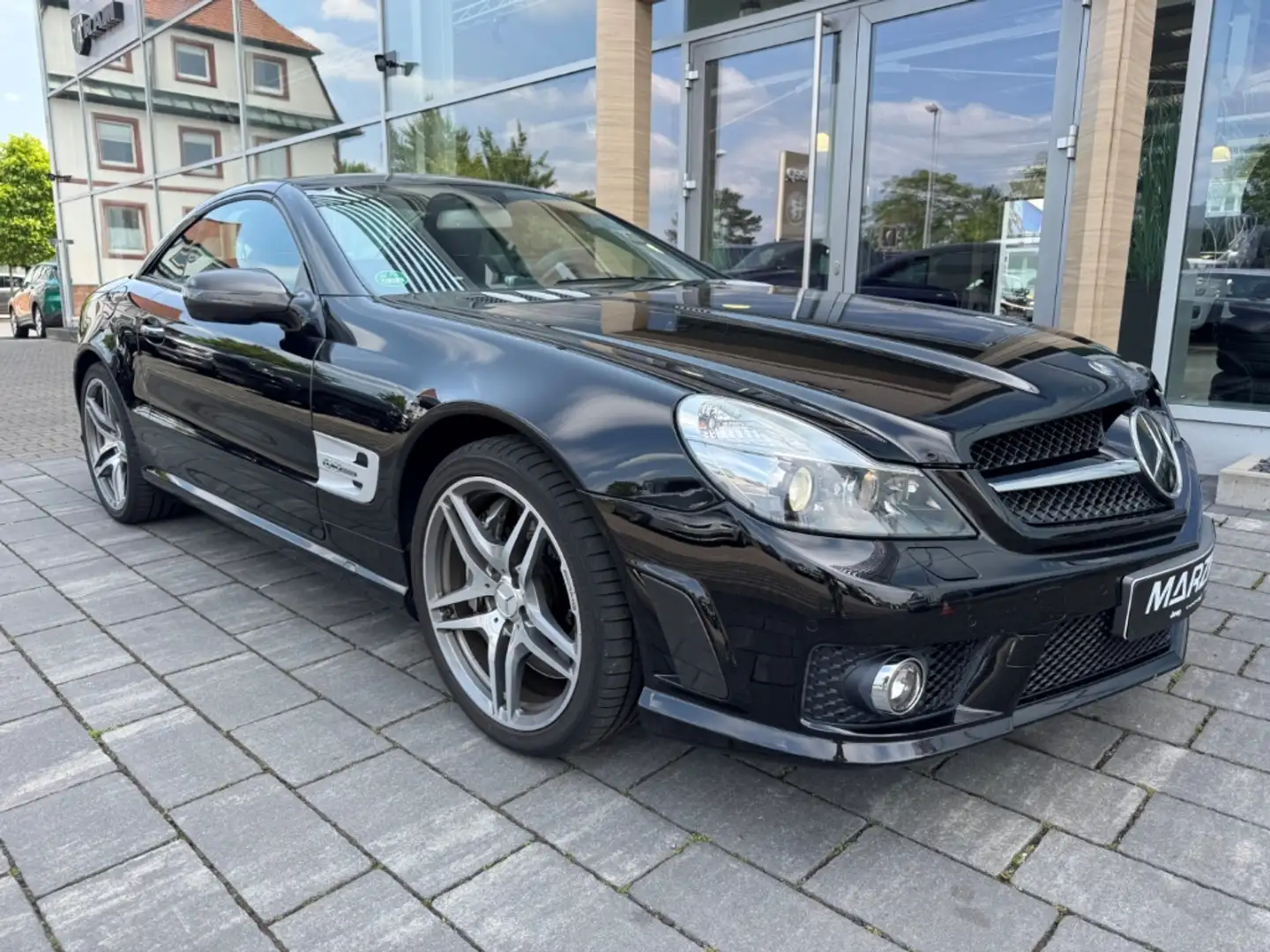 Mercedes-Benz SL 63 AMG Roadster El. Panodach Navi Leder Memory Sitze Soun Schwarz - 2