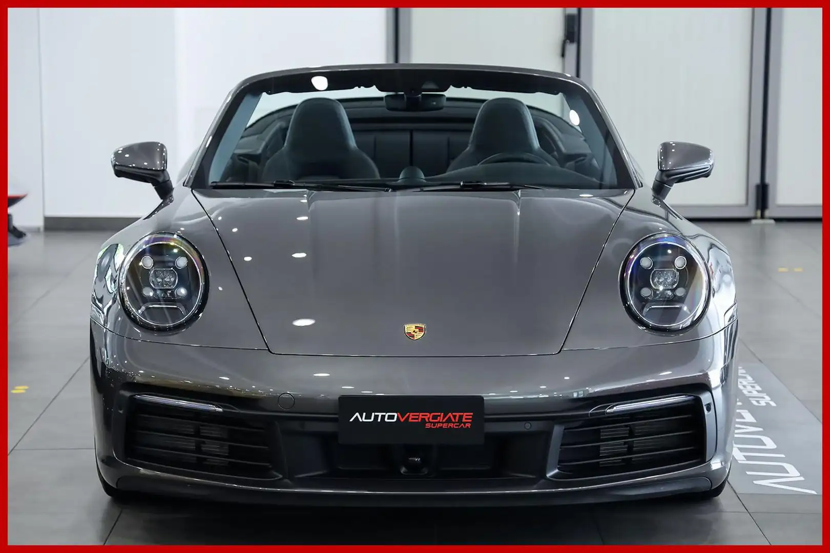 Porsche 992 Carrera Cabriolet!IVA ESP|BOSE|SCARICO Grigio - 2