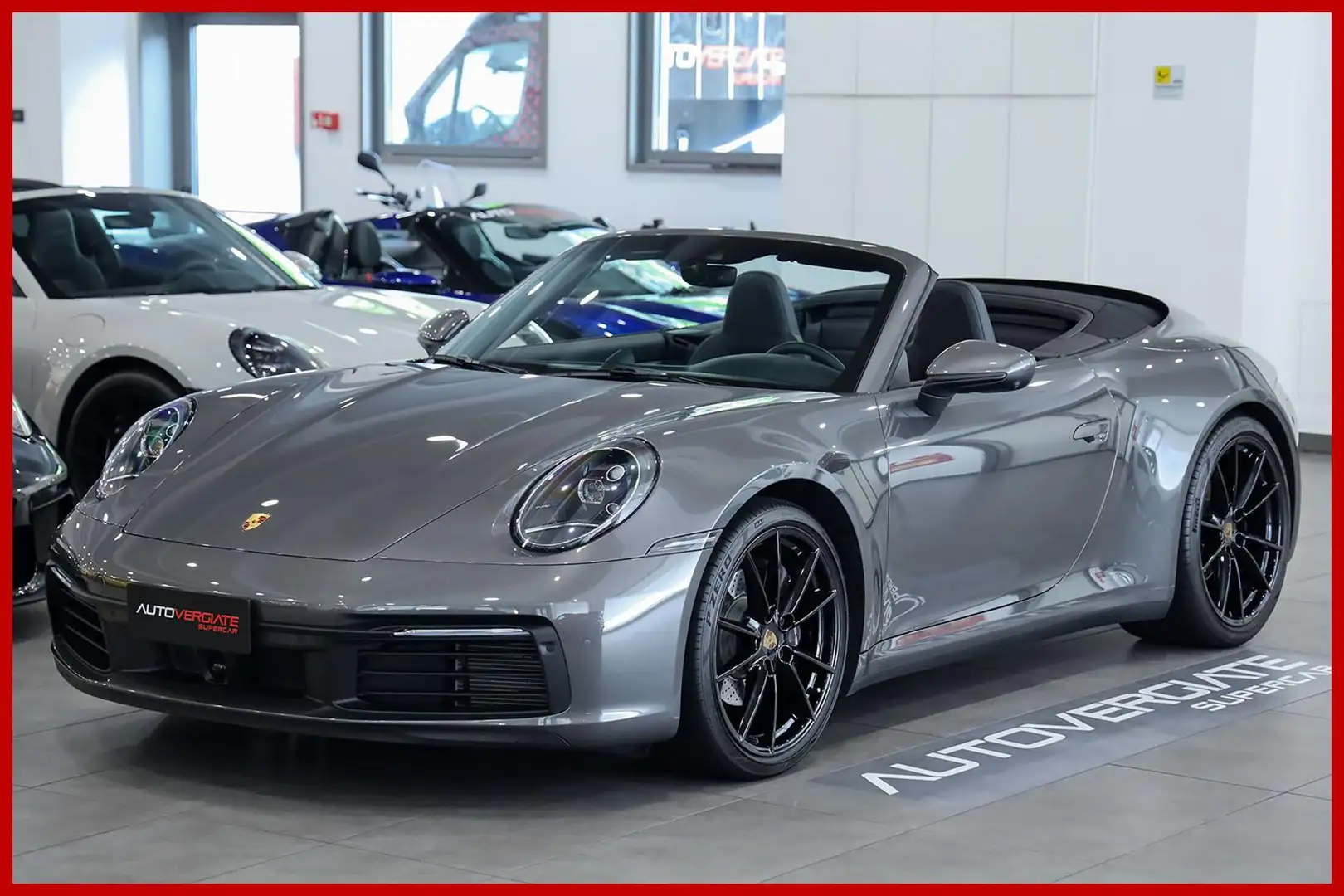 Porsche 992 Carrera Cabriolet!IVA ESP|BOSE|SCARICO Grigio - 1