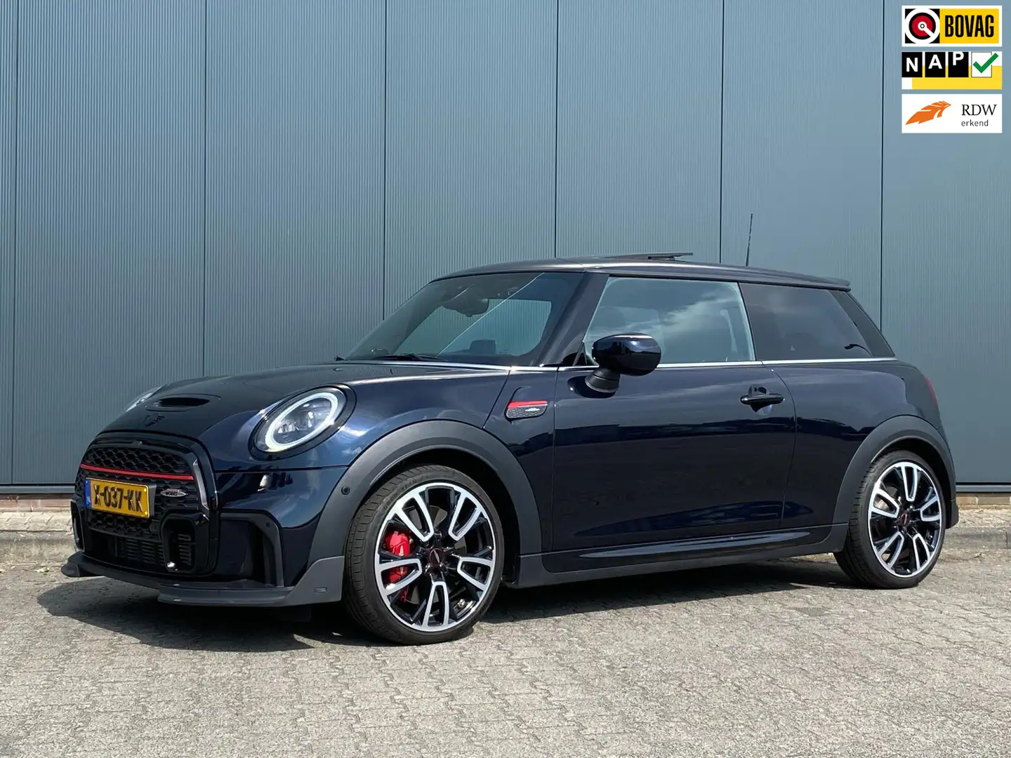 MINI John Cooper Works 2.0 231PK | NAP | Head Up | Leder | CarPlay | PANO Bleu - 1