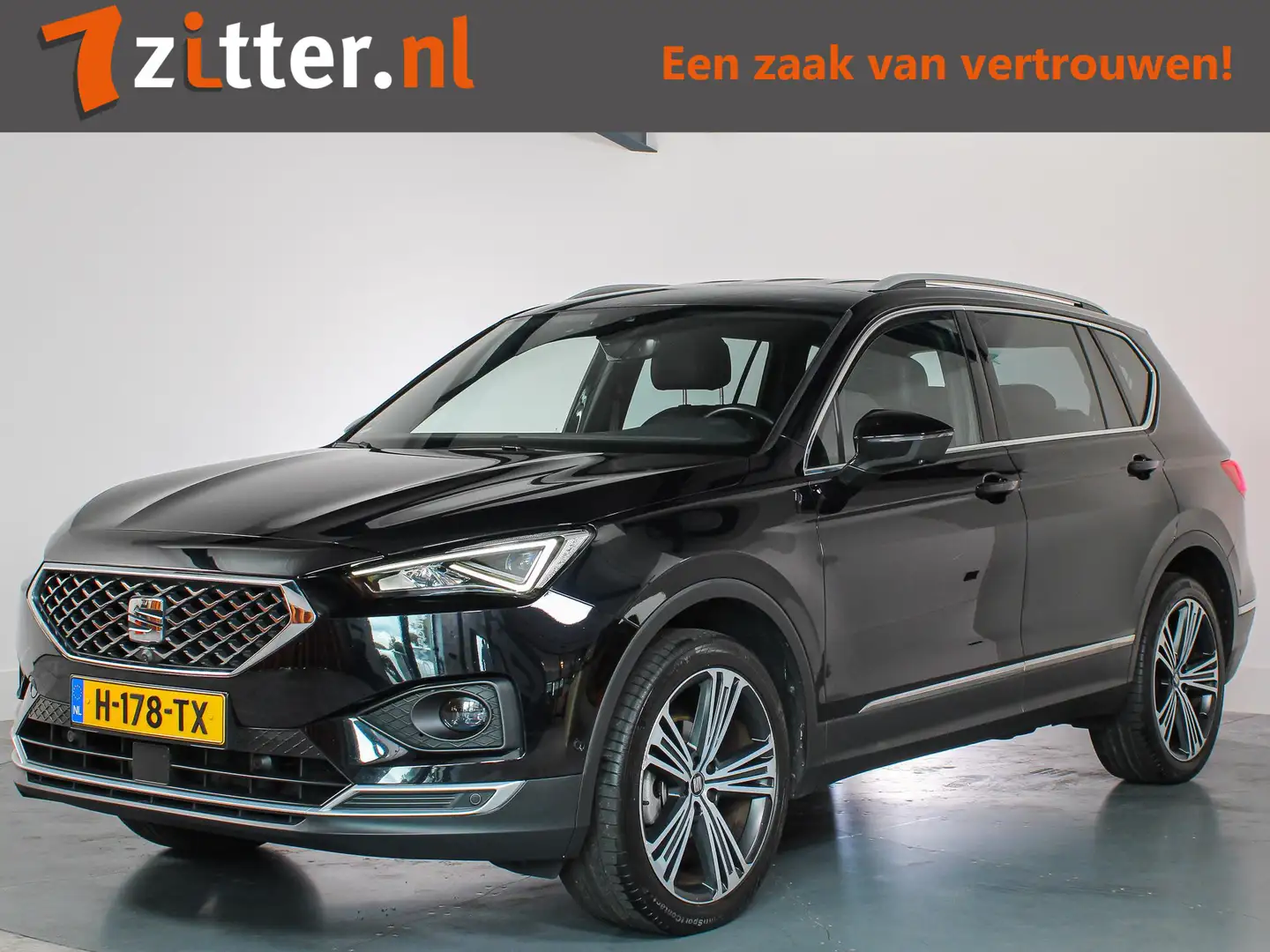 SEAT Tarraco 1.5 TSI Xcellence, 7-Persoons, 360 Camera, Virtual Zwart - 1
