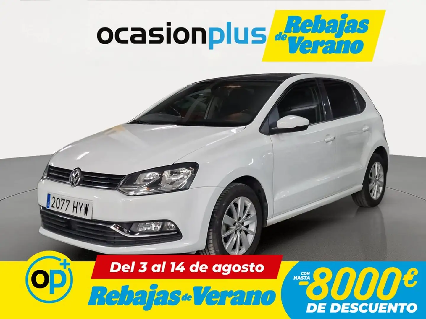 Volkswagen Polo 1.4 TDI BMT Sport 66kW Blanco - 1
