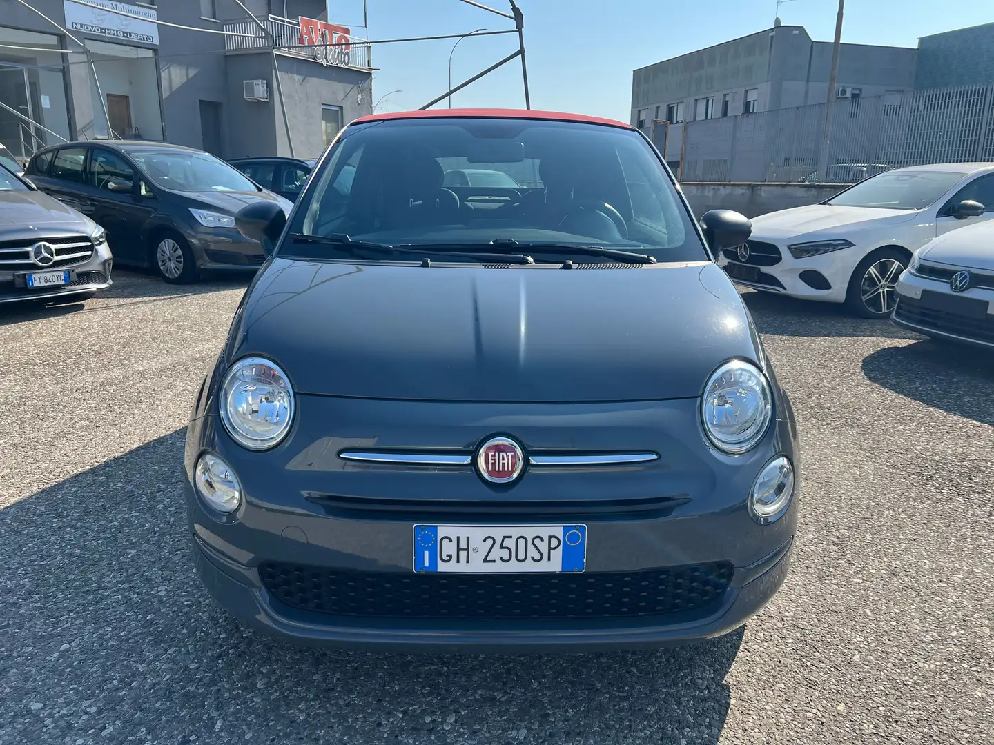 Fiat 500C 1.0 hybrid Cult Gris - 2