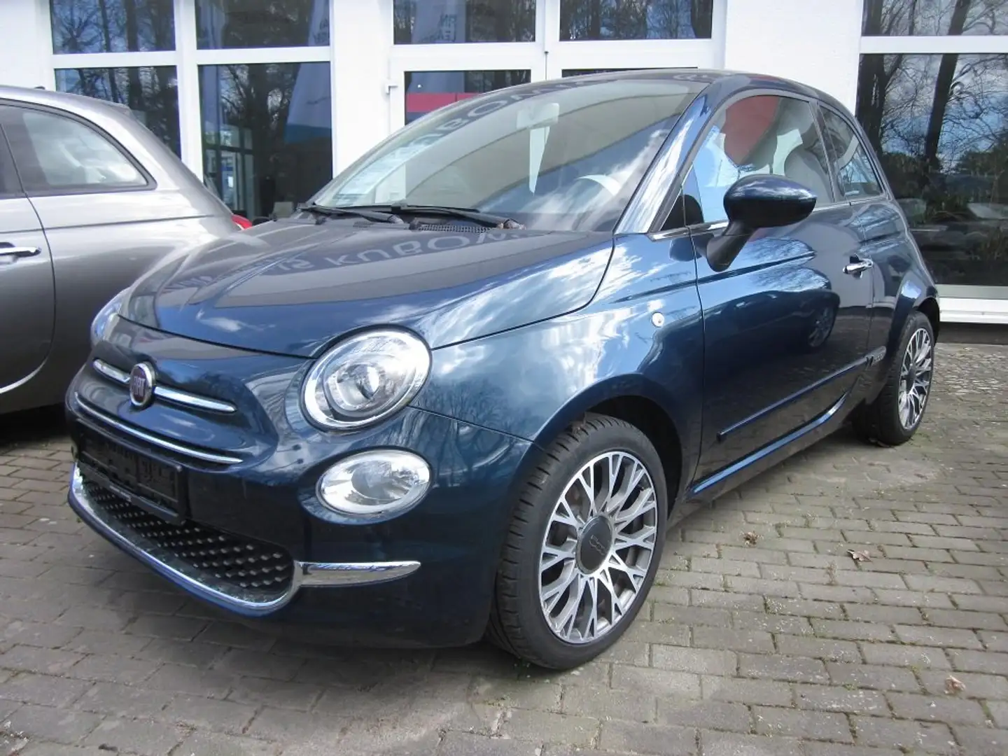 Fiat 500 Lounge Blau - 1