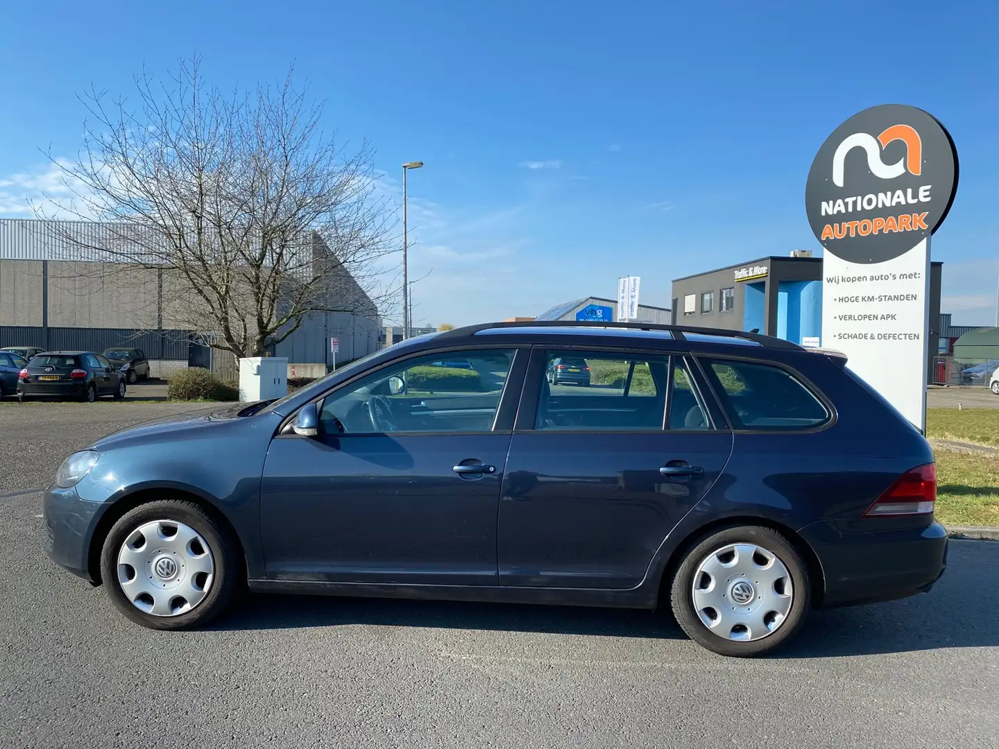 Volkswagen Golf Variant 2010 * 1.6 TDI Trendline BlueMotion * EURO 5 Grijs - 2