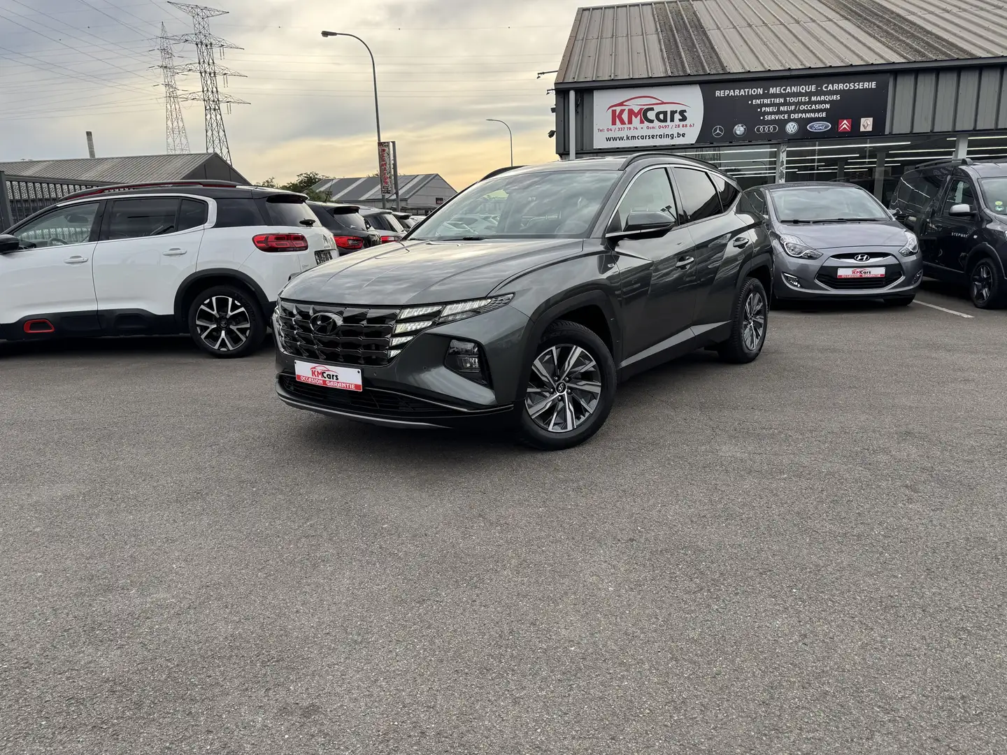 Hyundai TUCSON Tucson 1.6 CRDi AUTOMATIQUE /CAMERA/NAVIGATION/ Grijs - 2