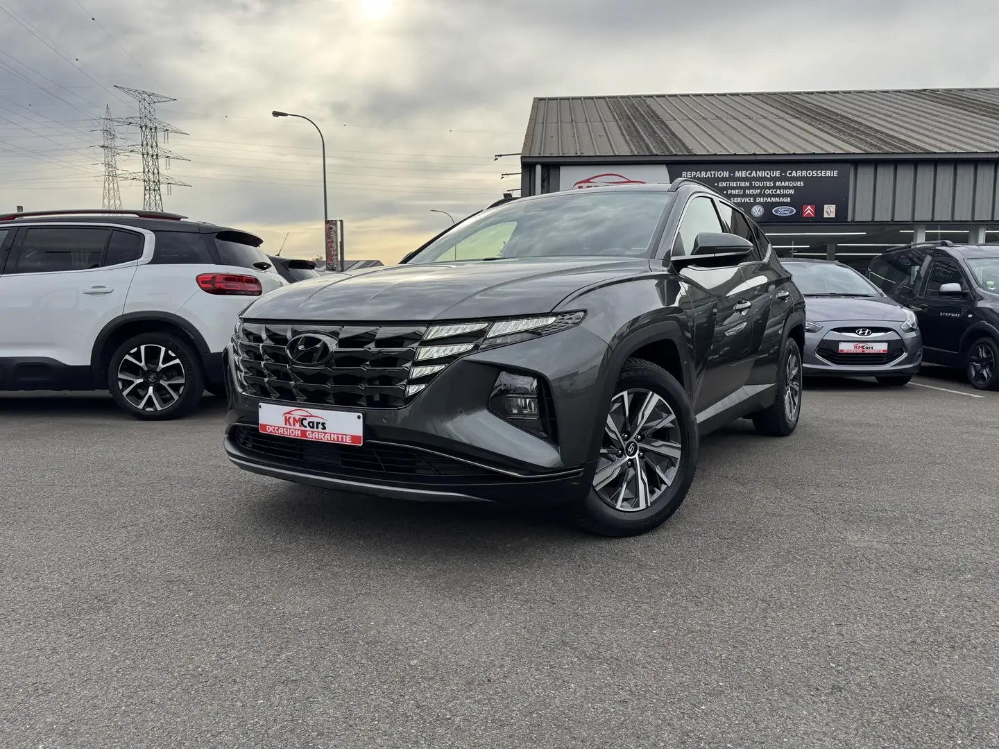 Hyundai TUCSON Tucson 1.6 CRDi AUTOMATIQUE /CAMERA/NAVIGATION/ Grijs - 1