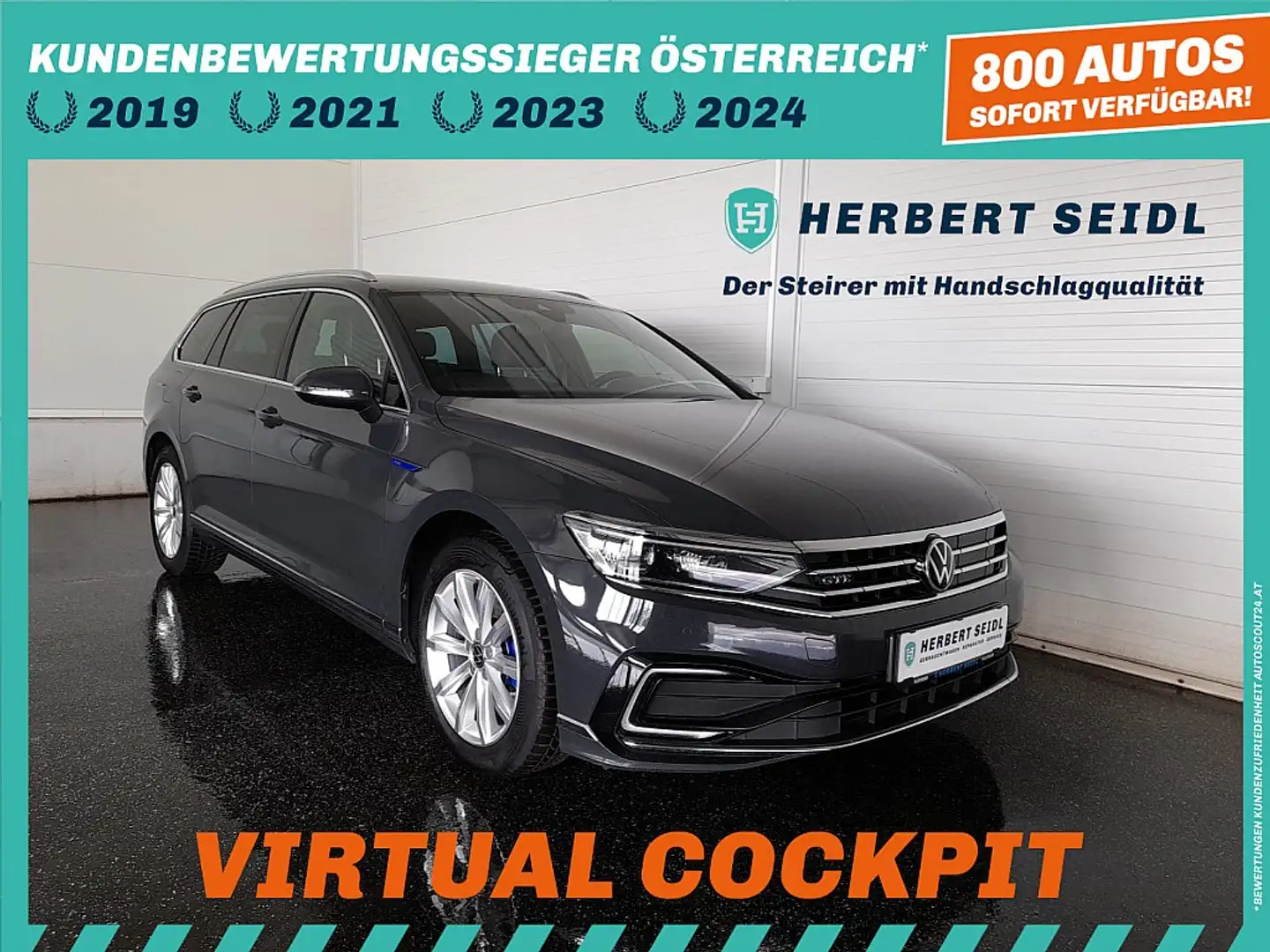 Volkswagen Passat Variant GTE e-Hybrid DSG *LEDER / MATRIX-LED / DCC / VI... Gris - 1