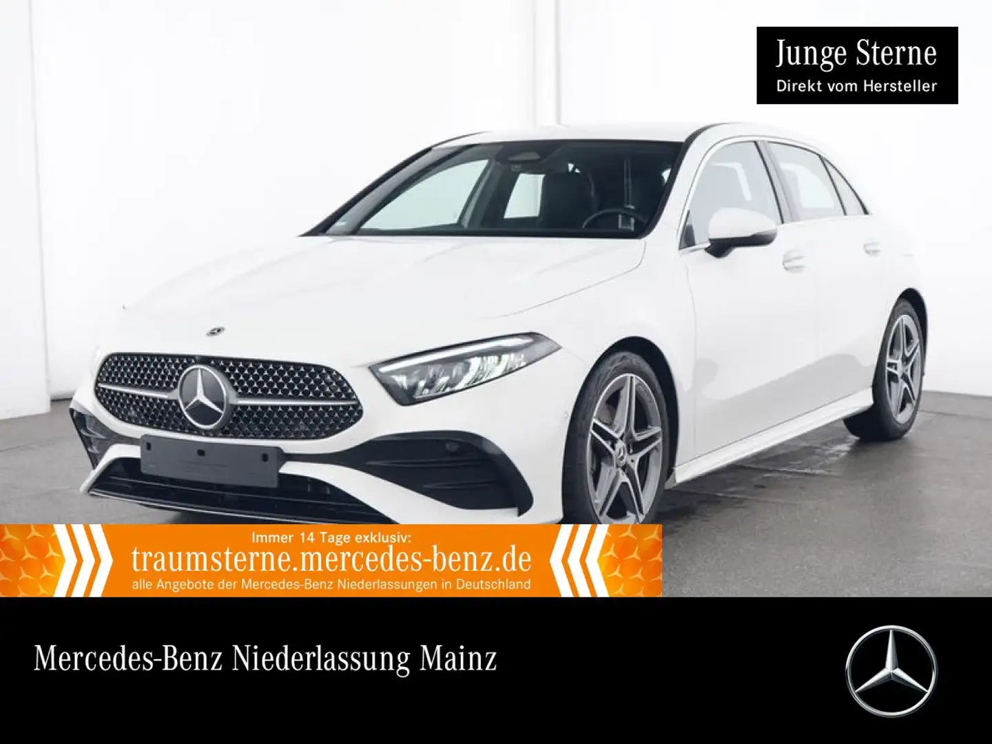 Mercedes-Benz A 200 AMG+LED+KAMERA+KEYLESS+7G Weiß - 1