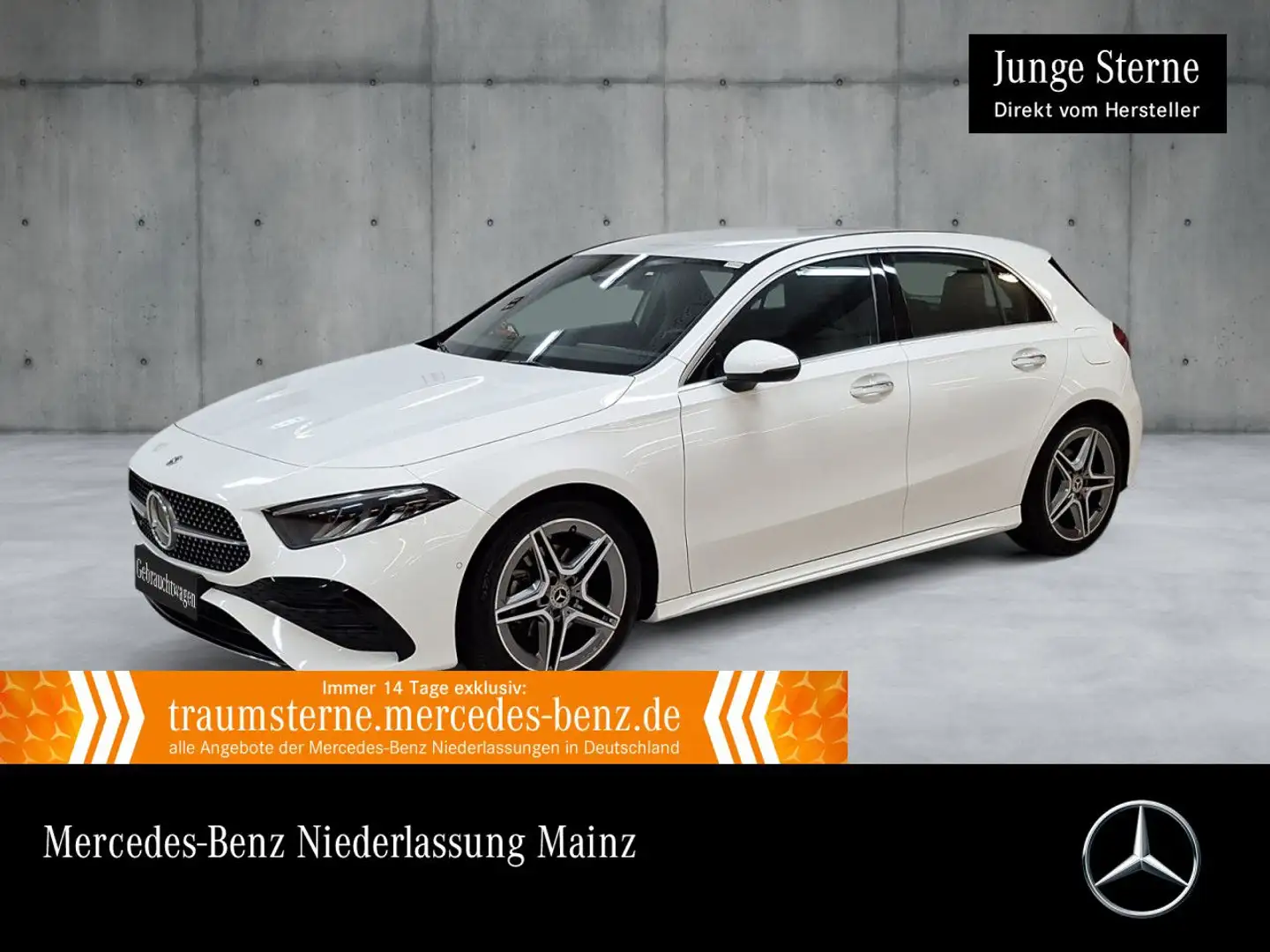 Mercedes-Benz A 200 AMG+LED+KAMERA+KEYLESS+7G Wit - 1