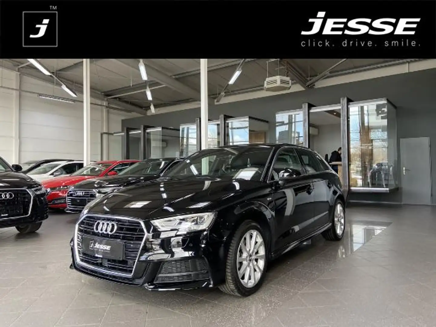 Audi A3 Sportback 30 TFSI S-Line LED ACC Navi Virtual Schwarz - 1