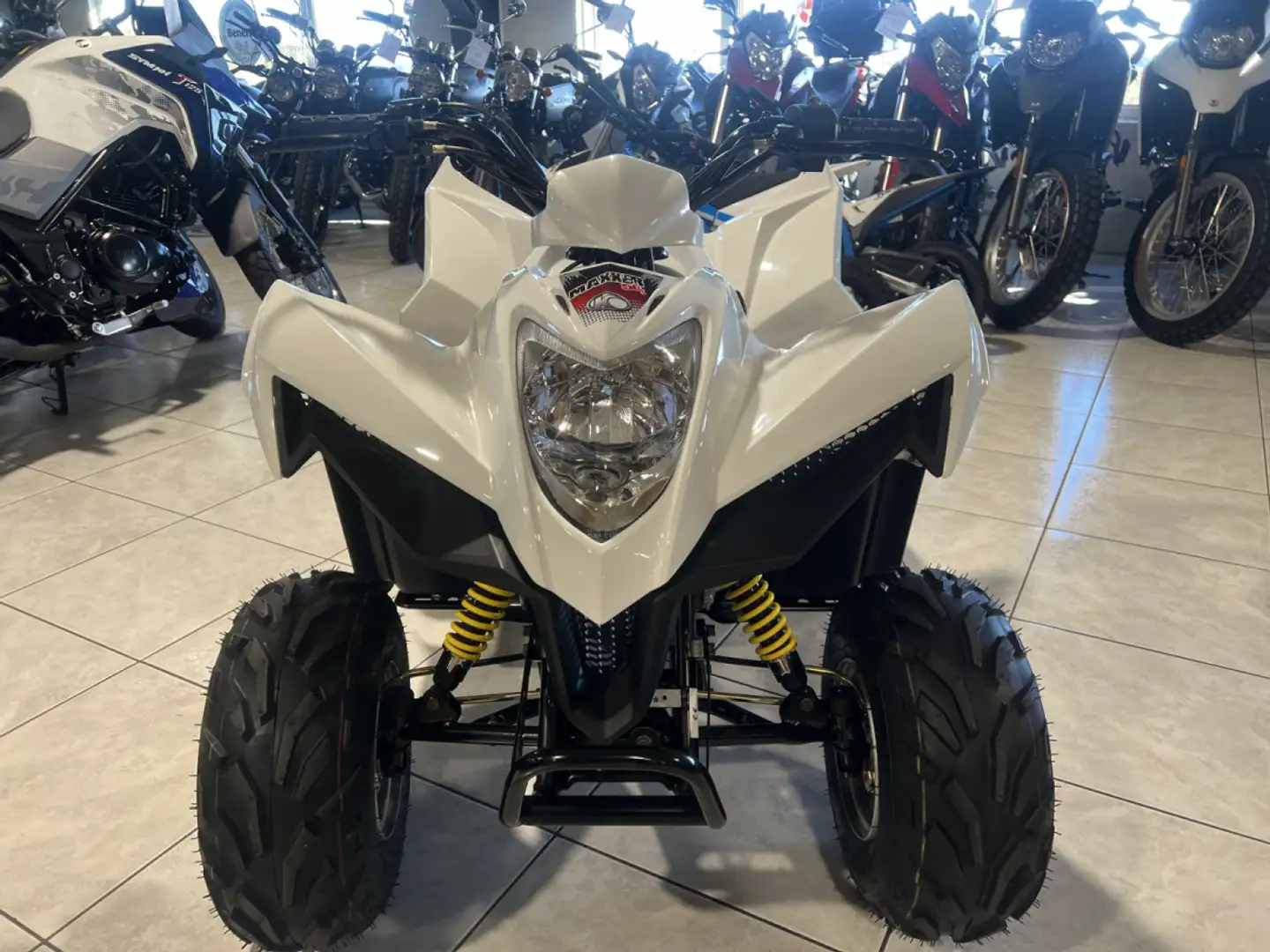 Kymco Maxxer 50 S Blanc - 2