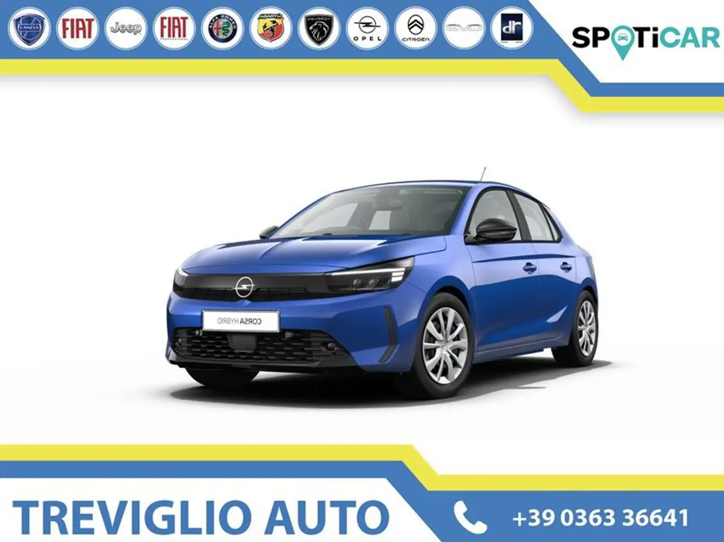 Opel Corsa Hybrid 110 CV DTC6 EDITION+YES+GS Blu/Azzurro - 1