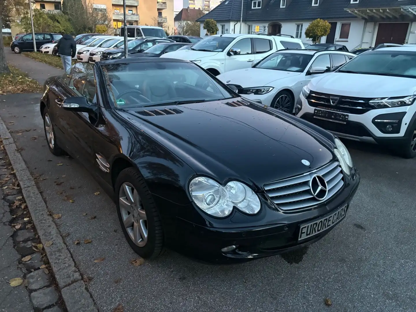 Mercedes-Benz SL 500 CABRIO RECHTSLENKER TÜV AU 07-2027 Schwarz - 1