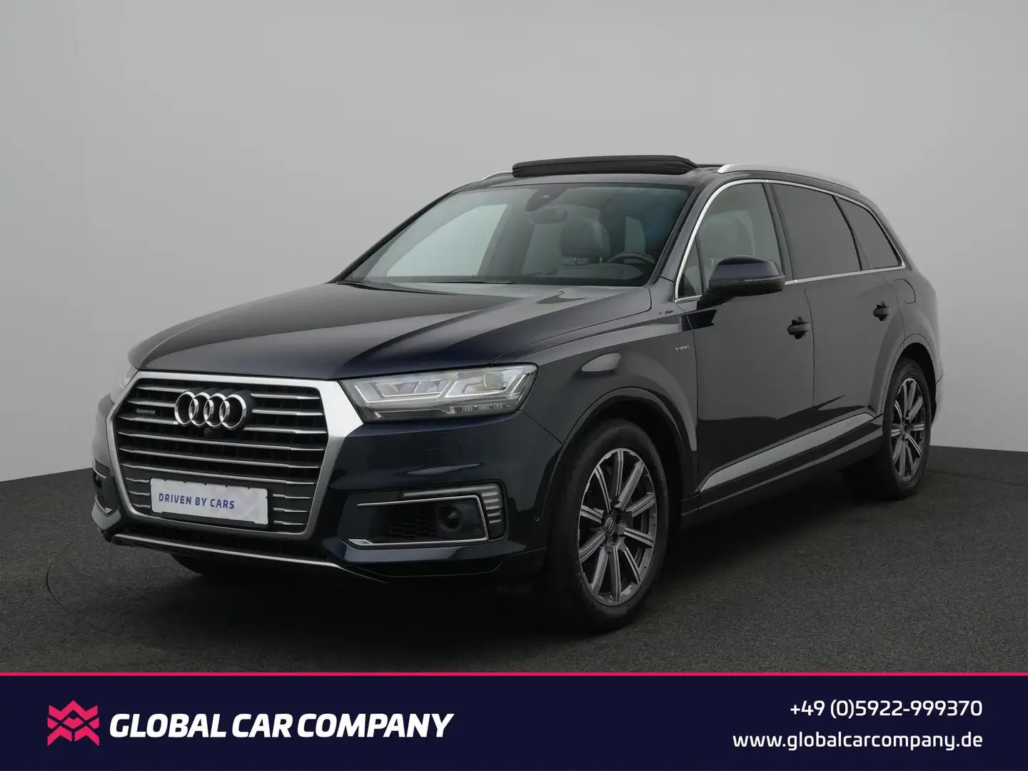 Audi Q7 3.0 TDI e-tron quattro,ACC,PANO,MEMO,HUD,LUFT Blau - 1