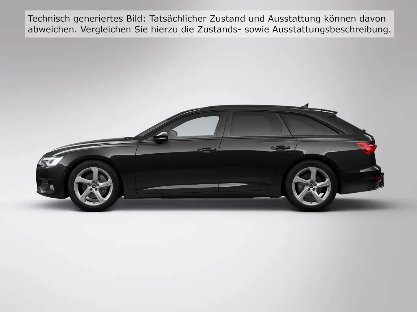 Audi A6 45 TDI quattro advanced*MATRIX*AHK*LEDE Schwarz - 2