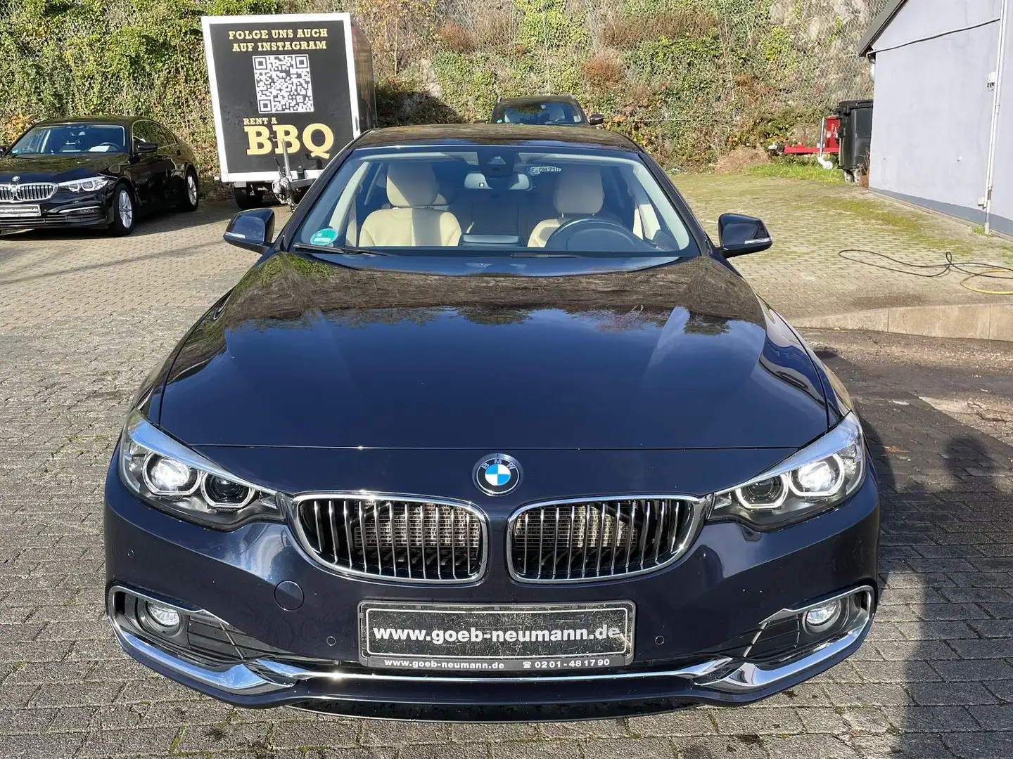 BMW 418 d Gran Coupe Luxury Line Autom Navi Leder 18" Blau - 2